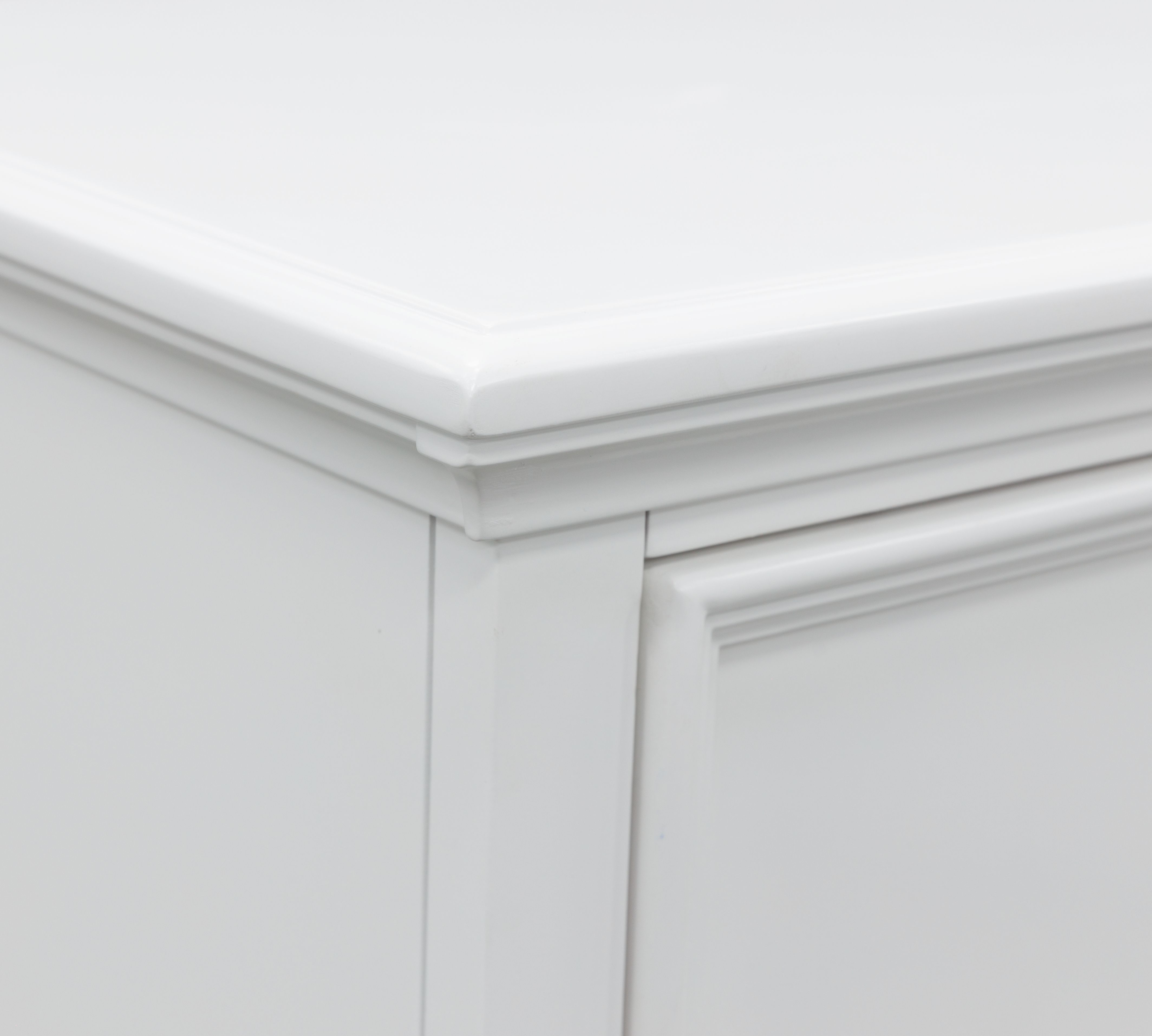Ashley Furniture Fortman - Five Drawer Chest - White - Image 11