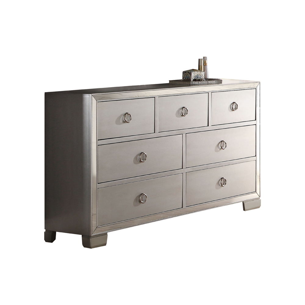 Voeville II - Dresser - Platinum, silver, view 2