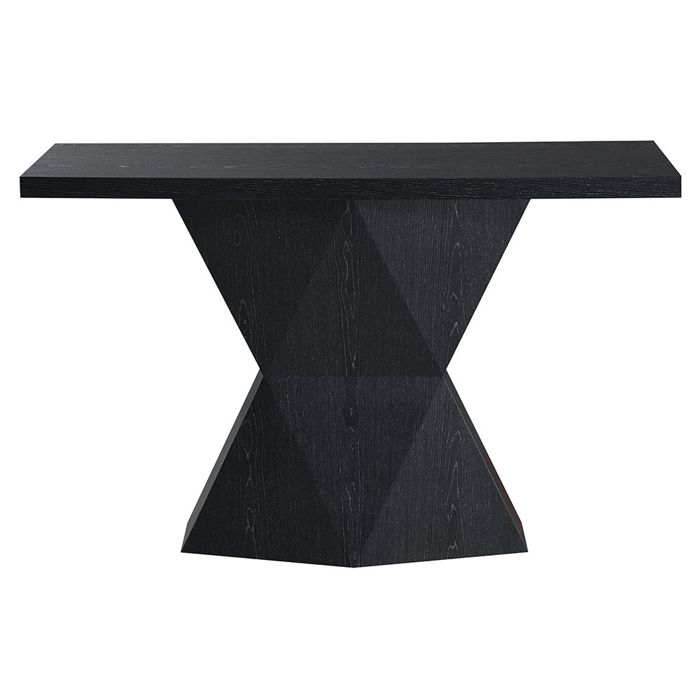 Dara - Console Table - Black, black, view 8