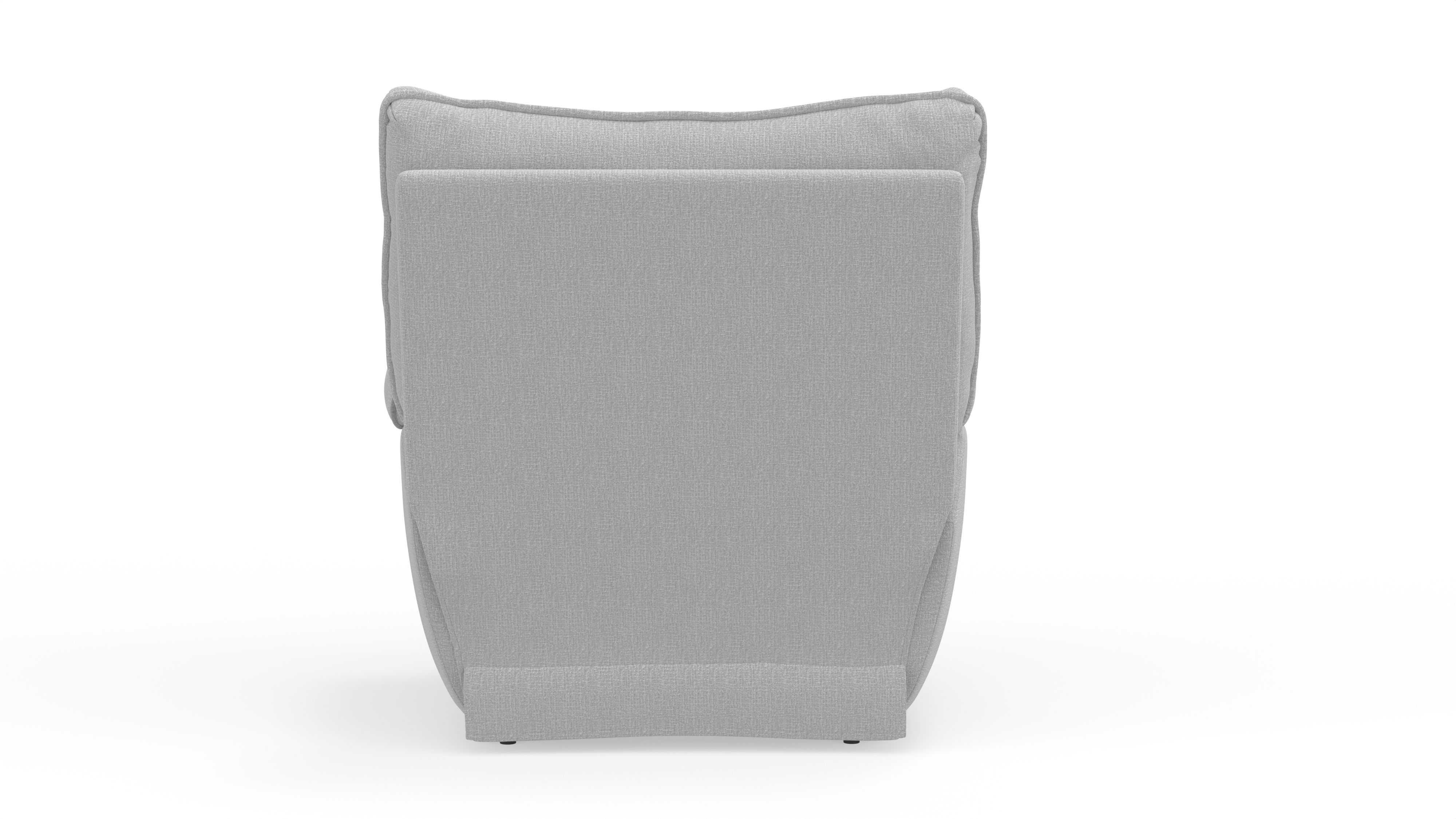 Lenny - Power Lay Flat Recliner - Pearl Silver