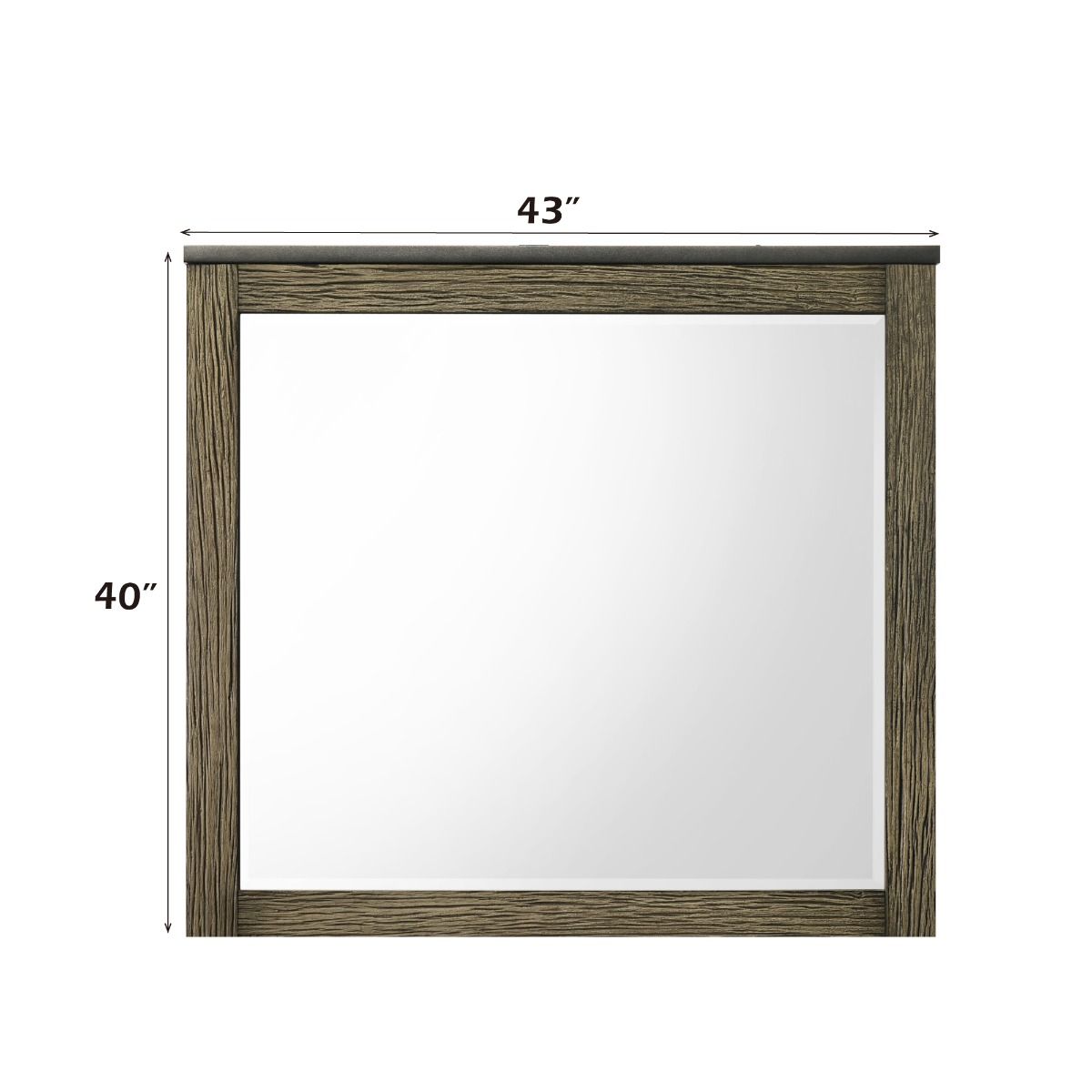 Lance - Mirror - Tree Bark, light brown, view 6