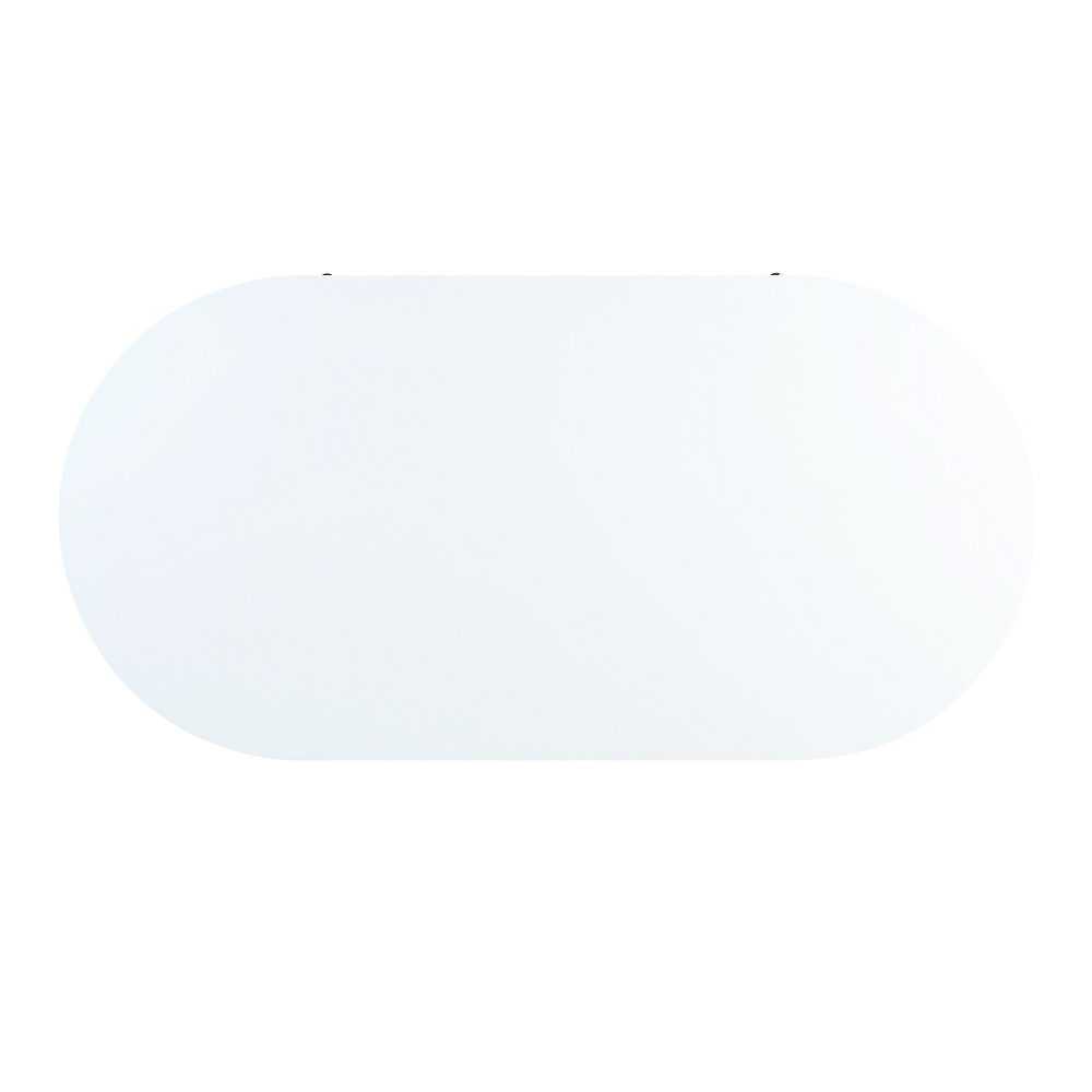 Daveigh - Coffee Table - White High Gloss & Gold, white, view 4