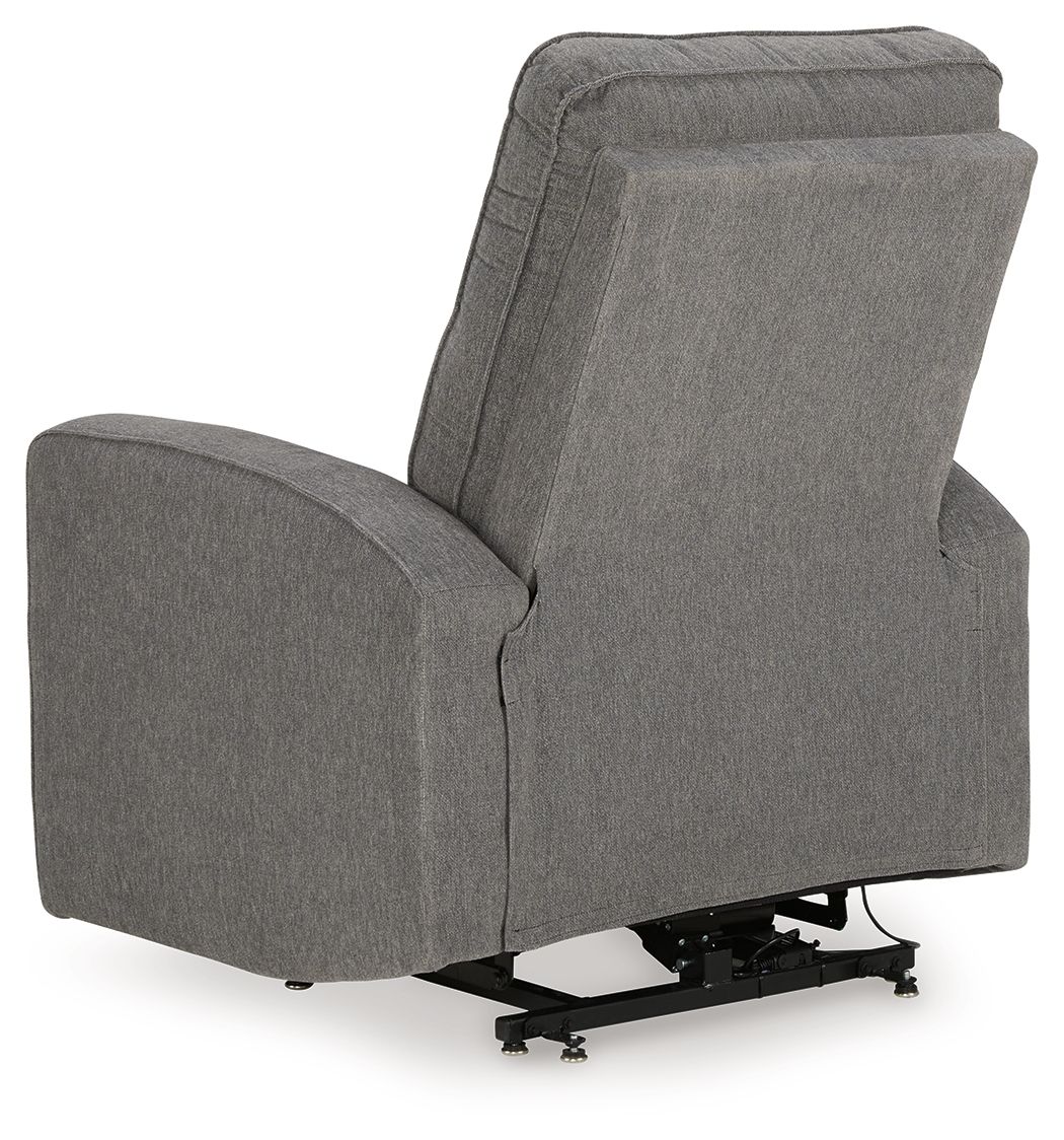Ashley Furniture Starganza - Power Lift Recliner - Gray - Image 7