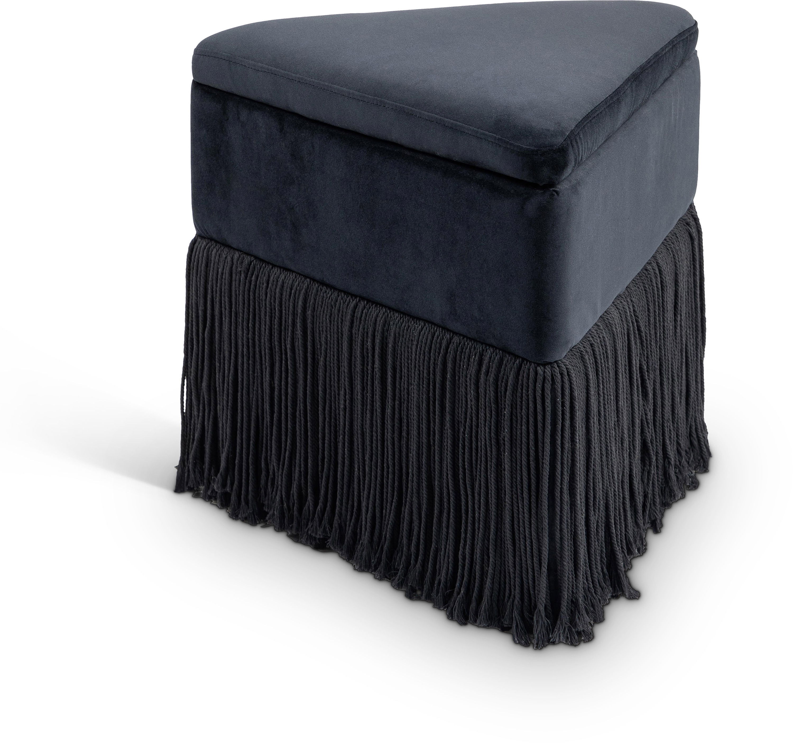 Trivoli - Ottoman / Stool - Black