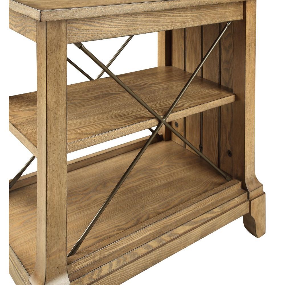 Hiroko - End Table - Oak, light brown, view 4