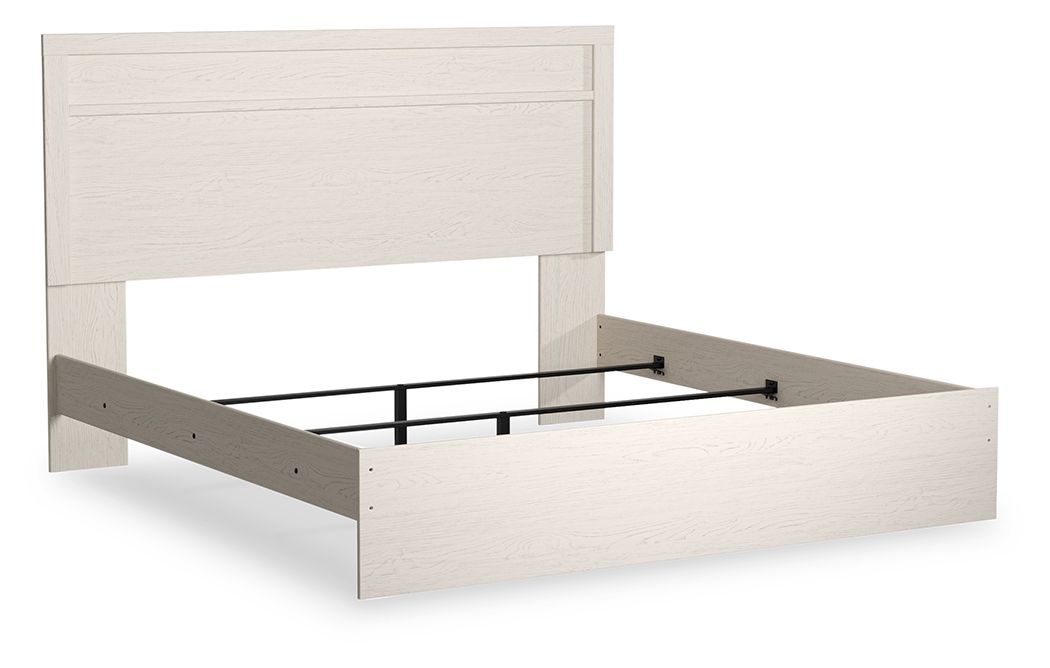 Stelsie - King Panel Bed - White