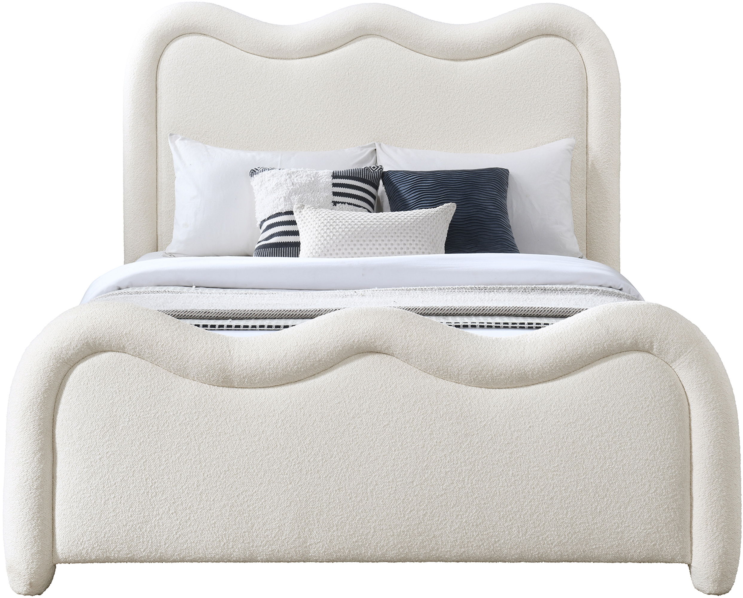 Gavin - Full Bed - Cream