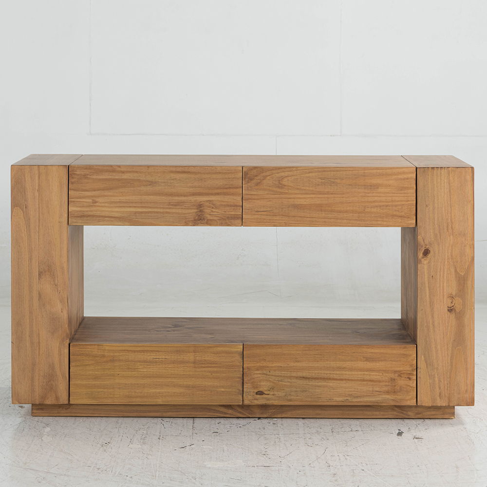 Harlan - Sofa Table - Oak, light brown, view 8
