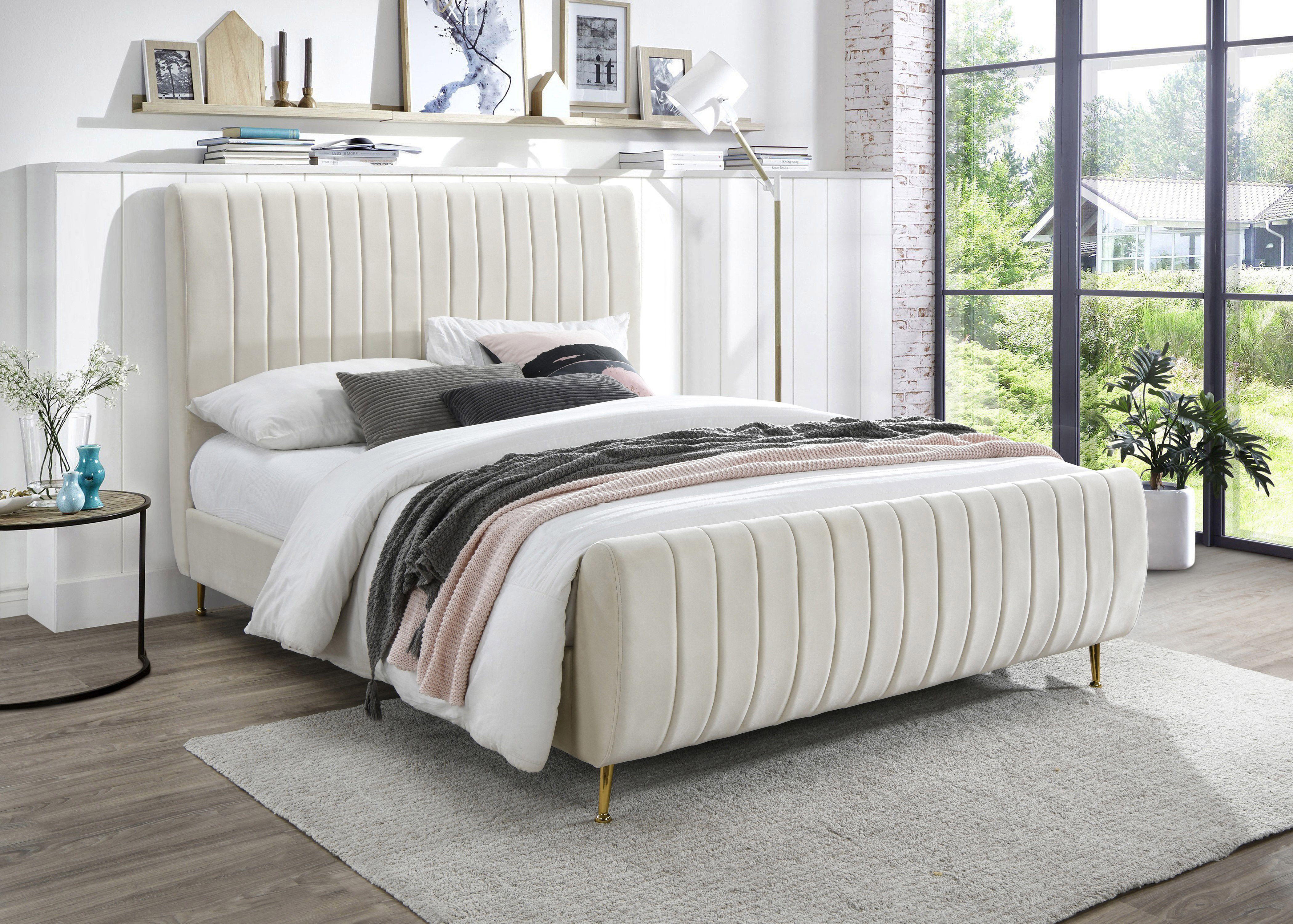Zara - Full Bed - Cream
