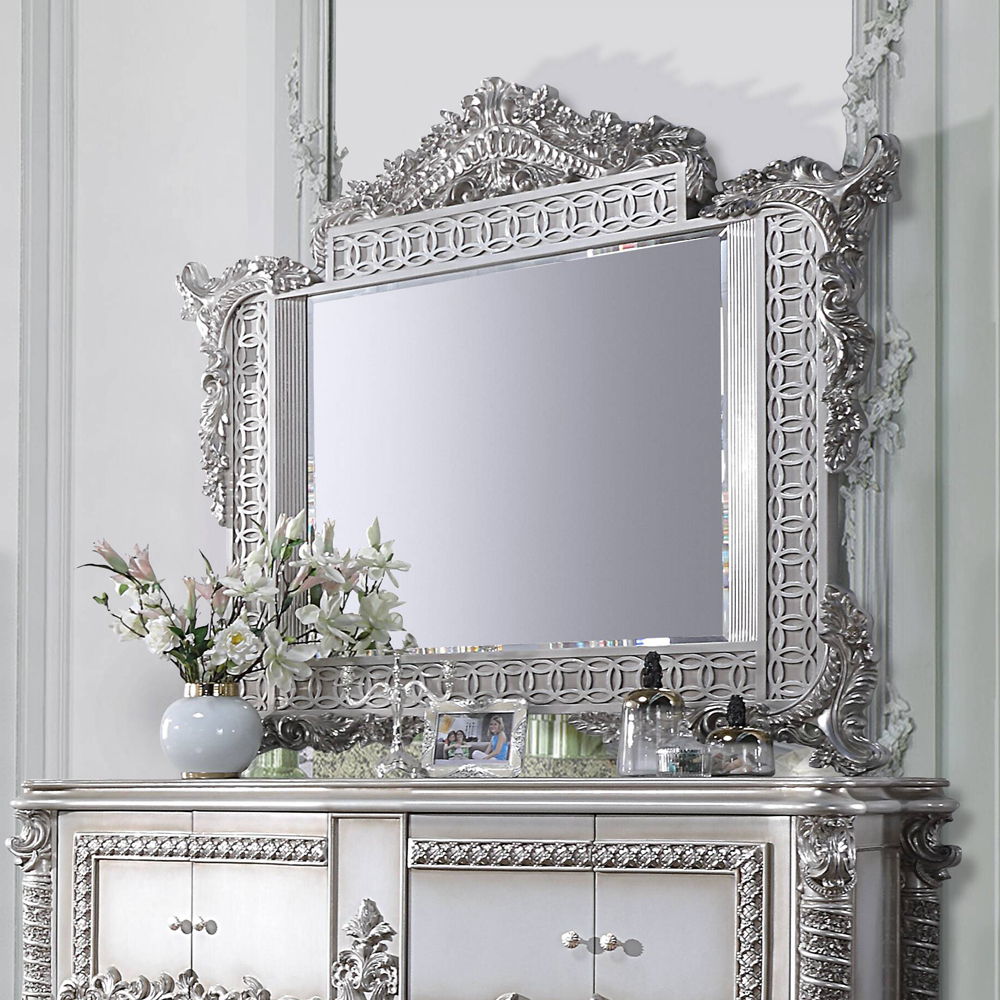 Valkyrie - Mirror - Antique Platinum, silver
