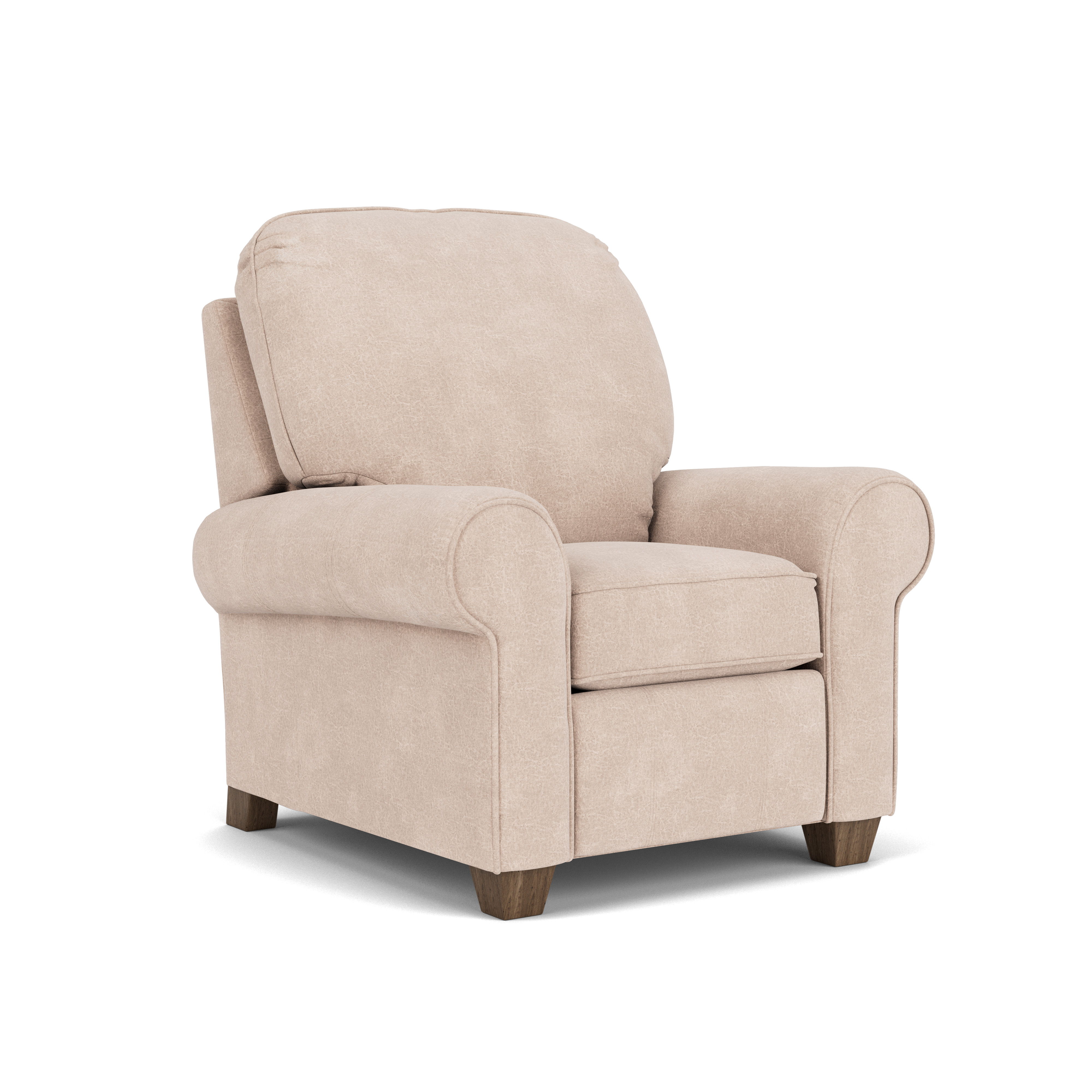 Thornton - Fabric High-Leg Recliner, dark gray, view 3