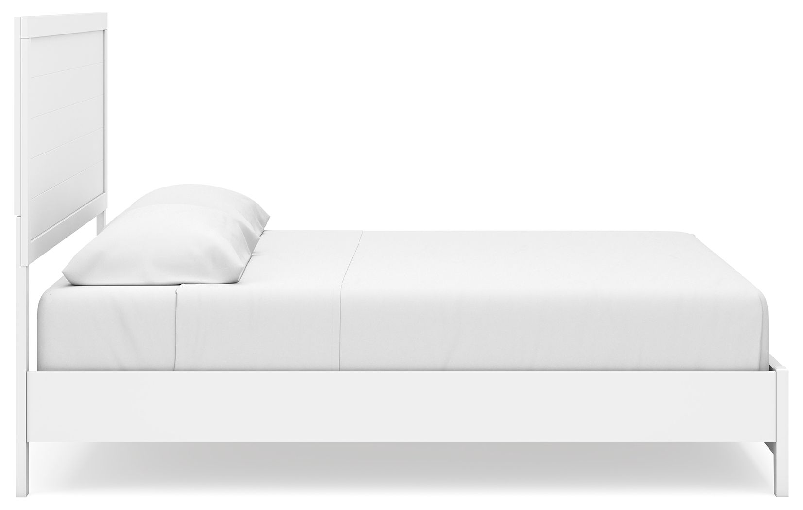 Ashley Furniture Binterglen - King Panel Bed - White - Image 10