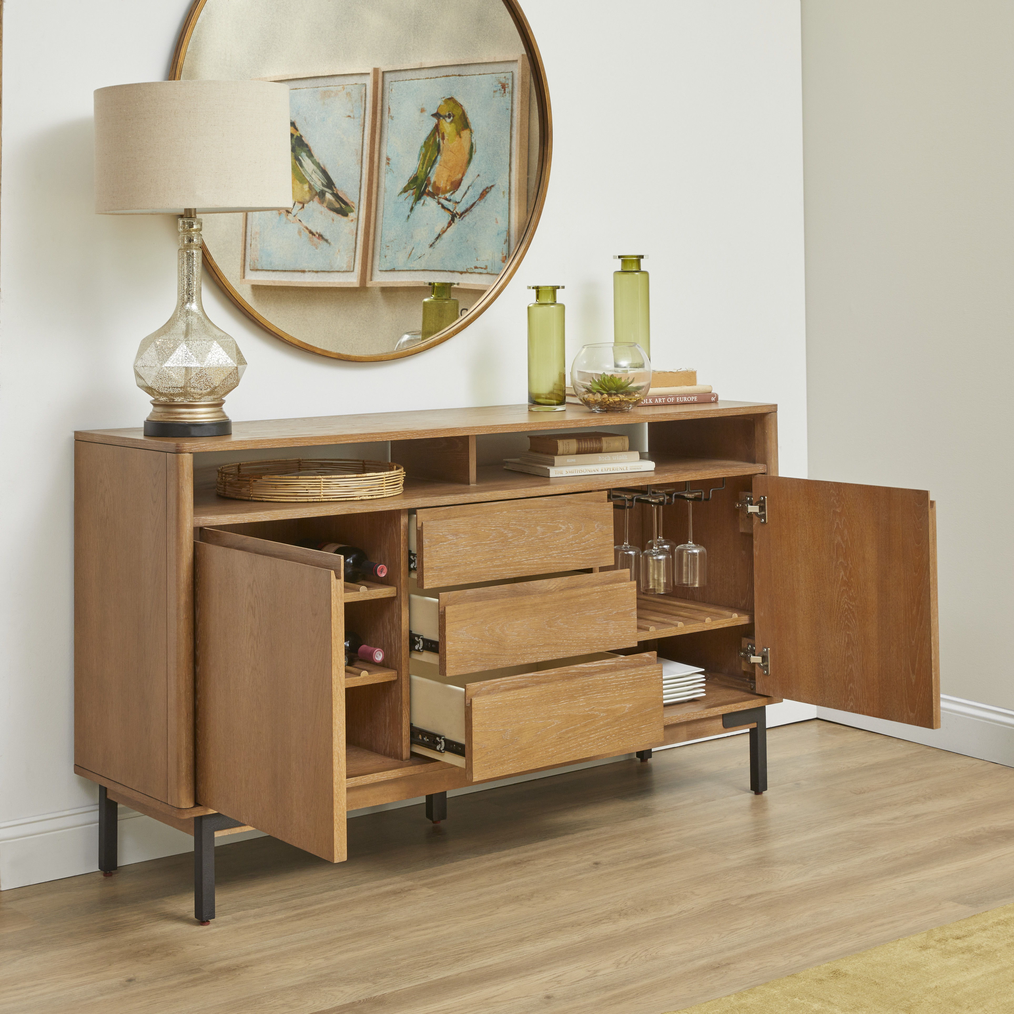 Millwork - Sideboard, light brown, view 6