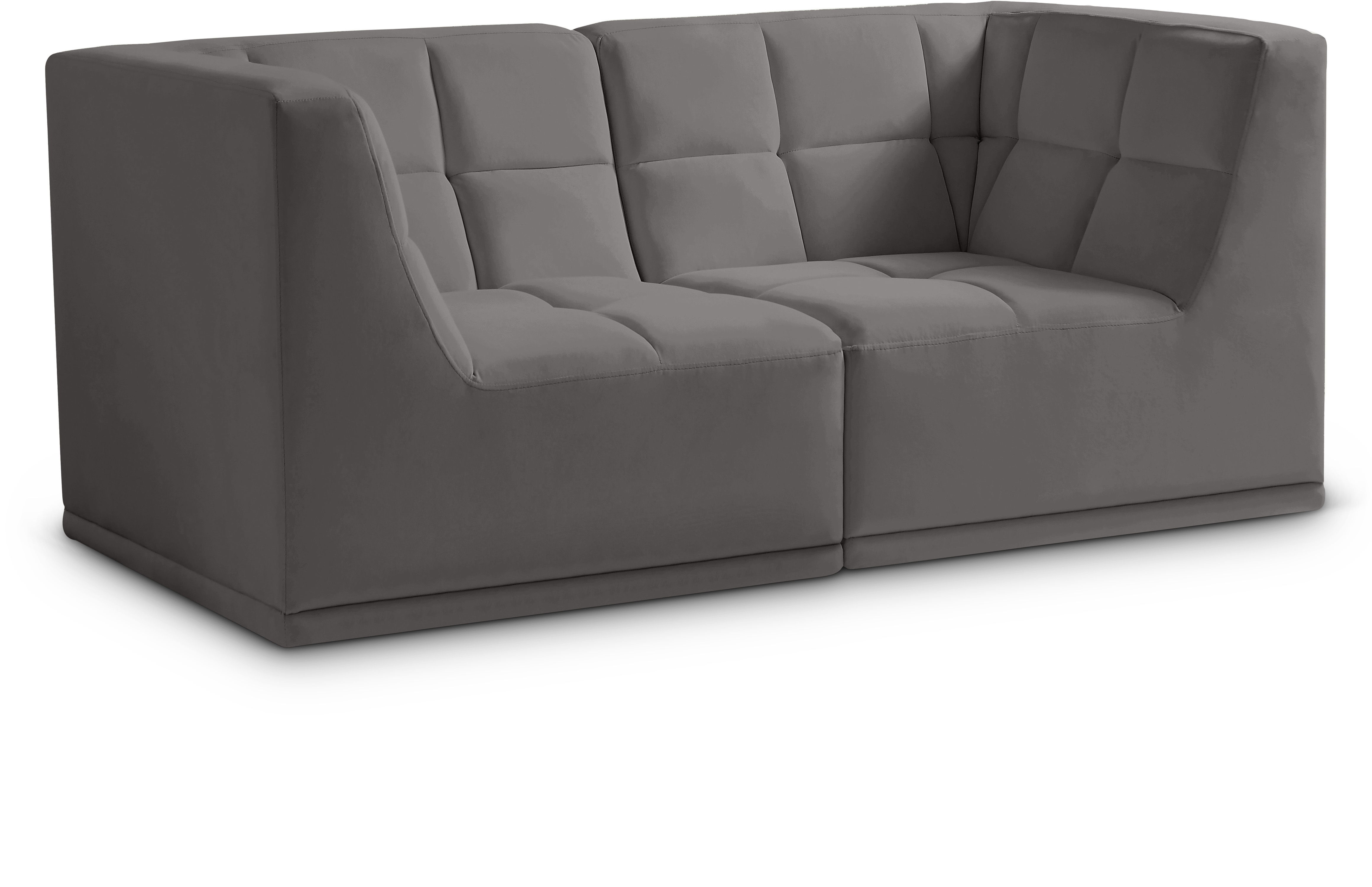 Relax - 2 Seat Modular Sofa - Gray
