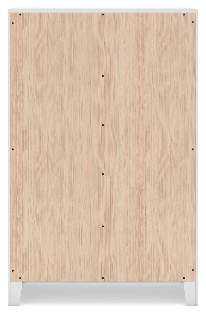Ashley Furniture Binterglen - Five Drawer Chest - White - Image 6