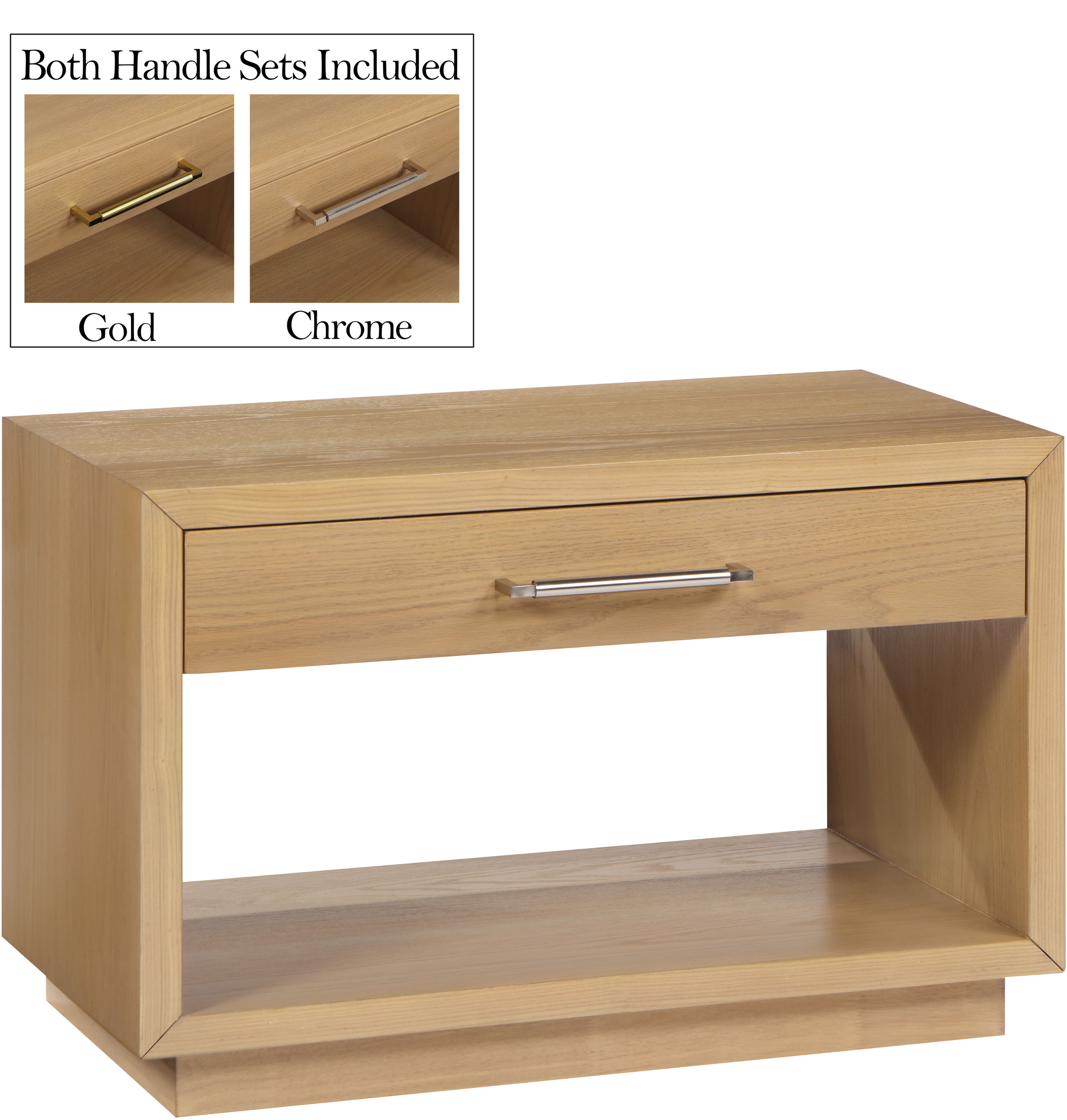 Avery - Night Stand - Oak