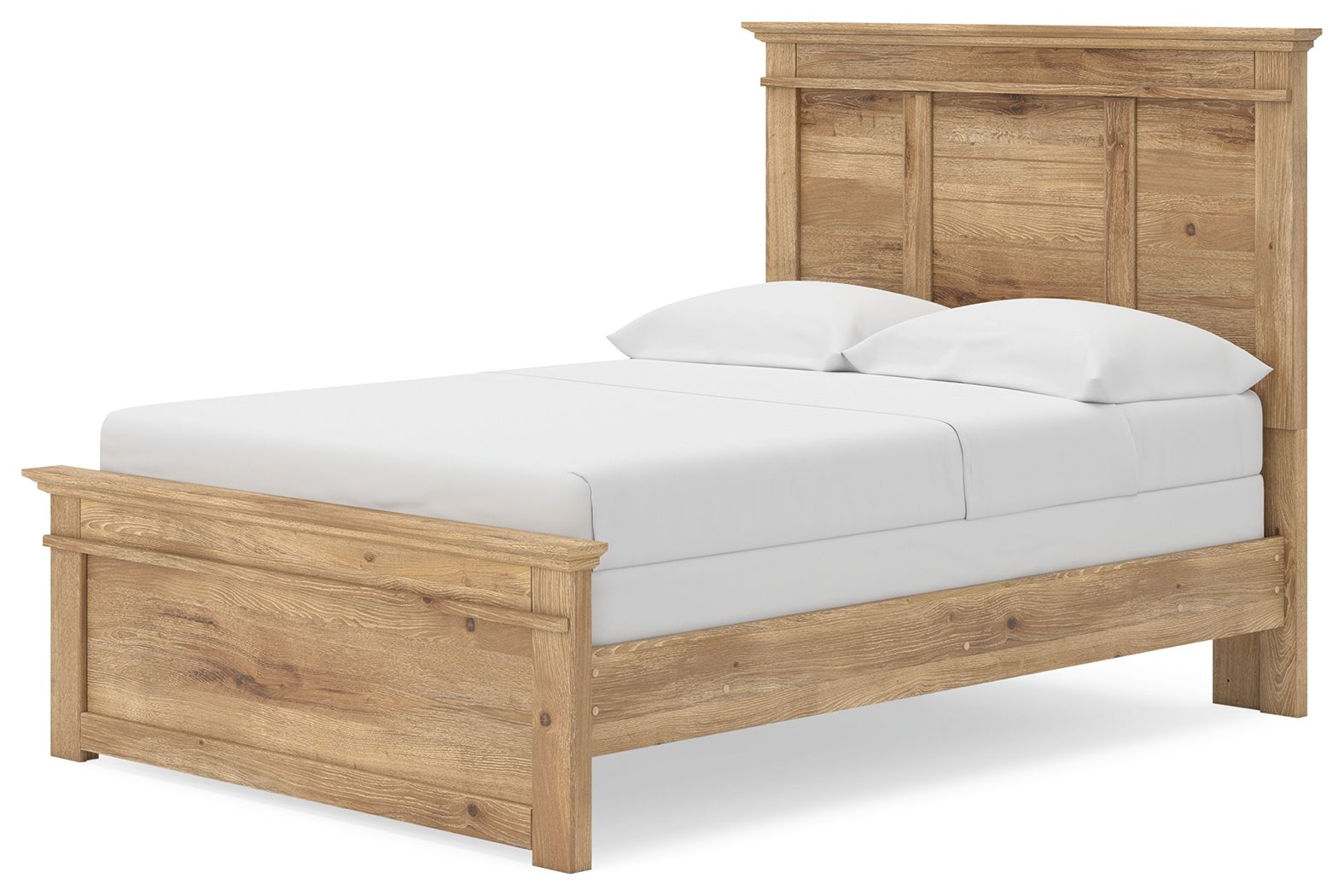 Ashley Furniture Makidern - Full Panel Bed - Tan - Image 5