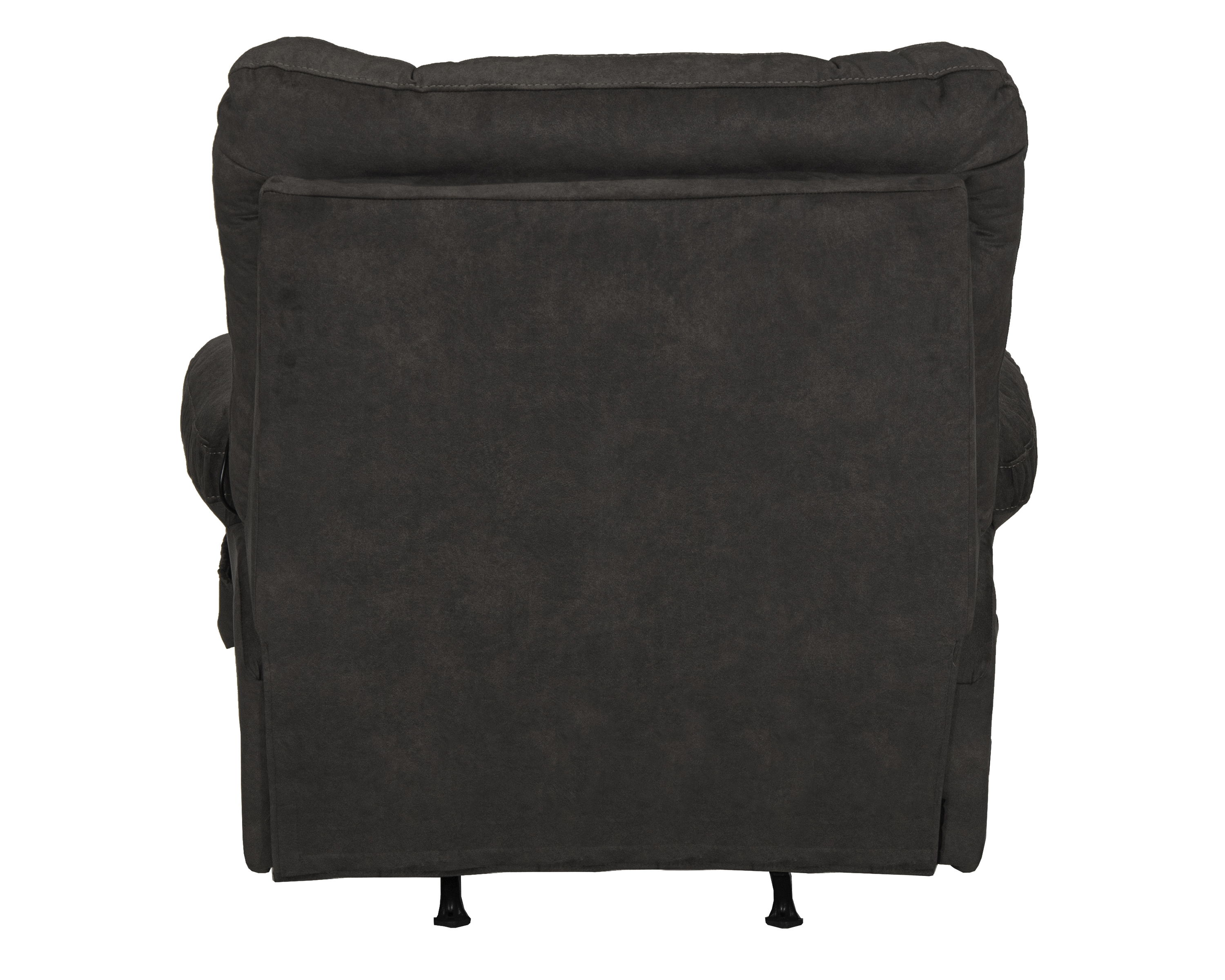Manfred - Rocker Recliner With Heat & Massage - Ebony