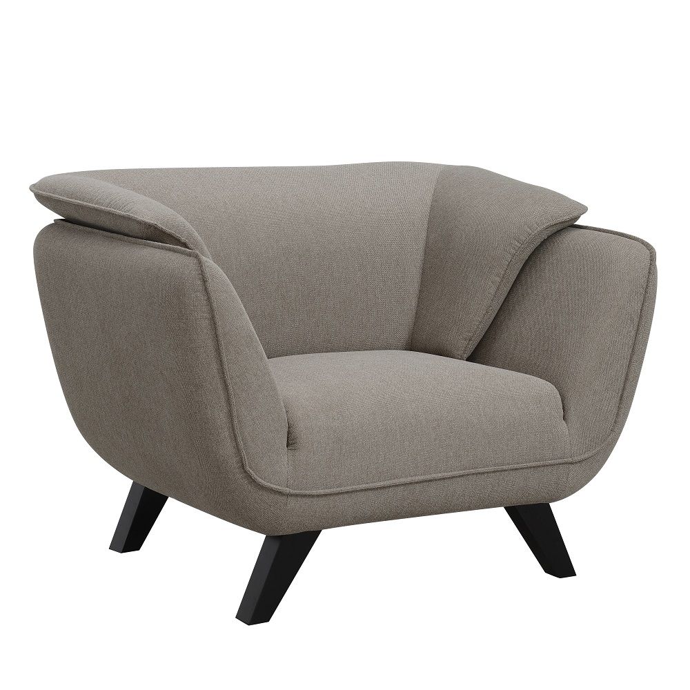 Nayeli - Chair - Brown Linen, light brown, view 2