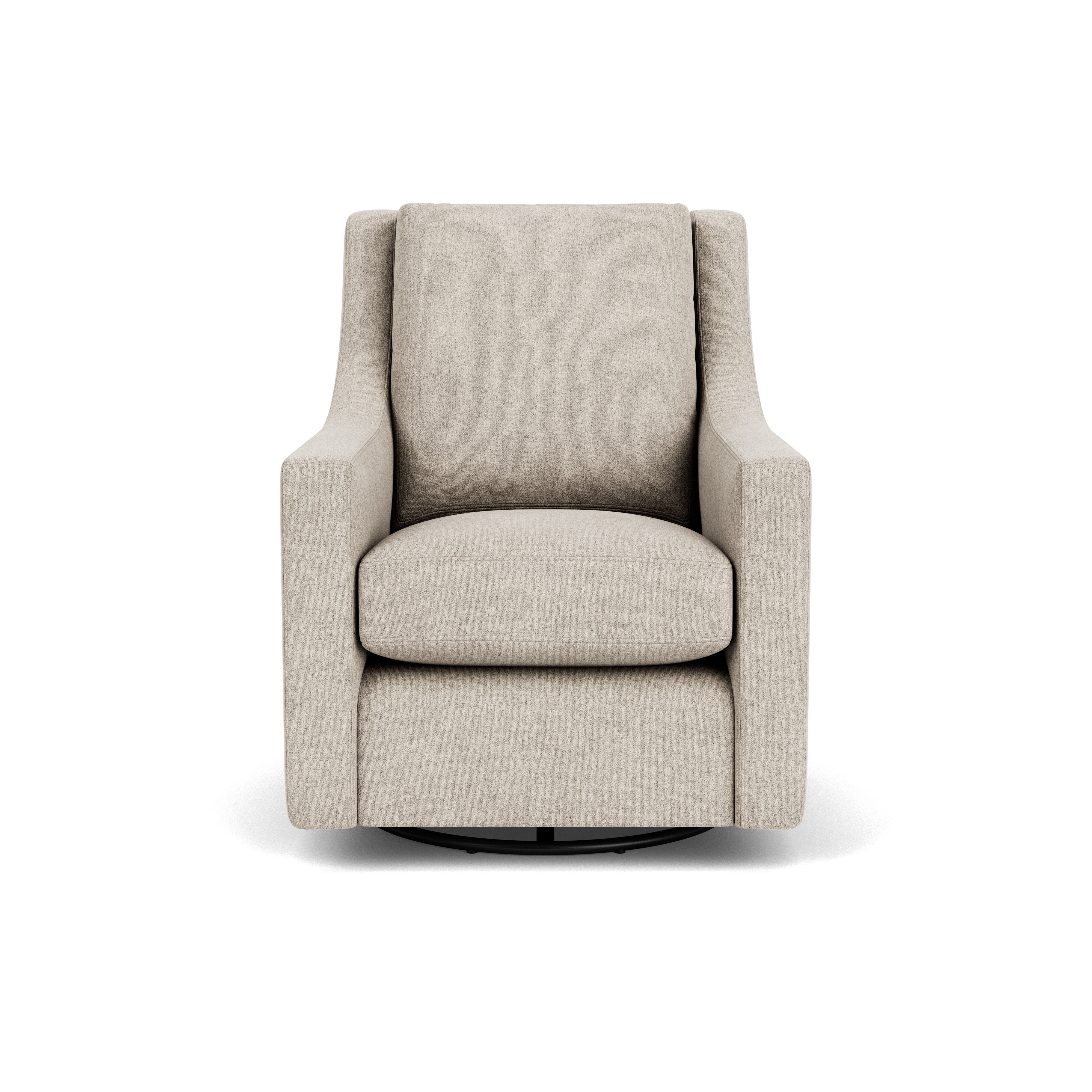 Murph - Fabric Swivel Chair, dark gray, view 5