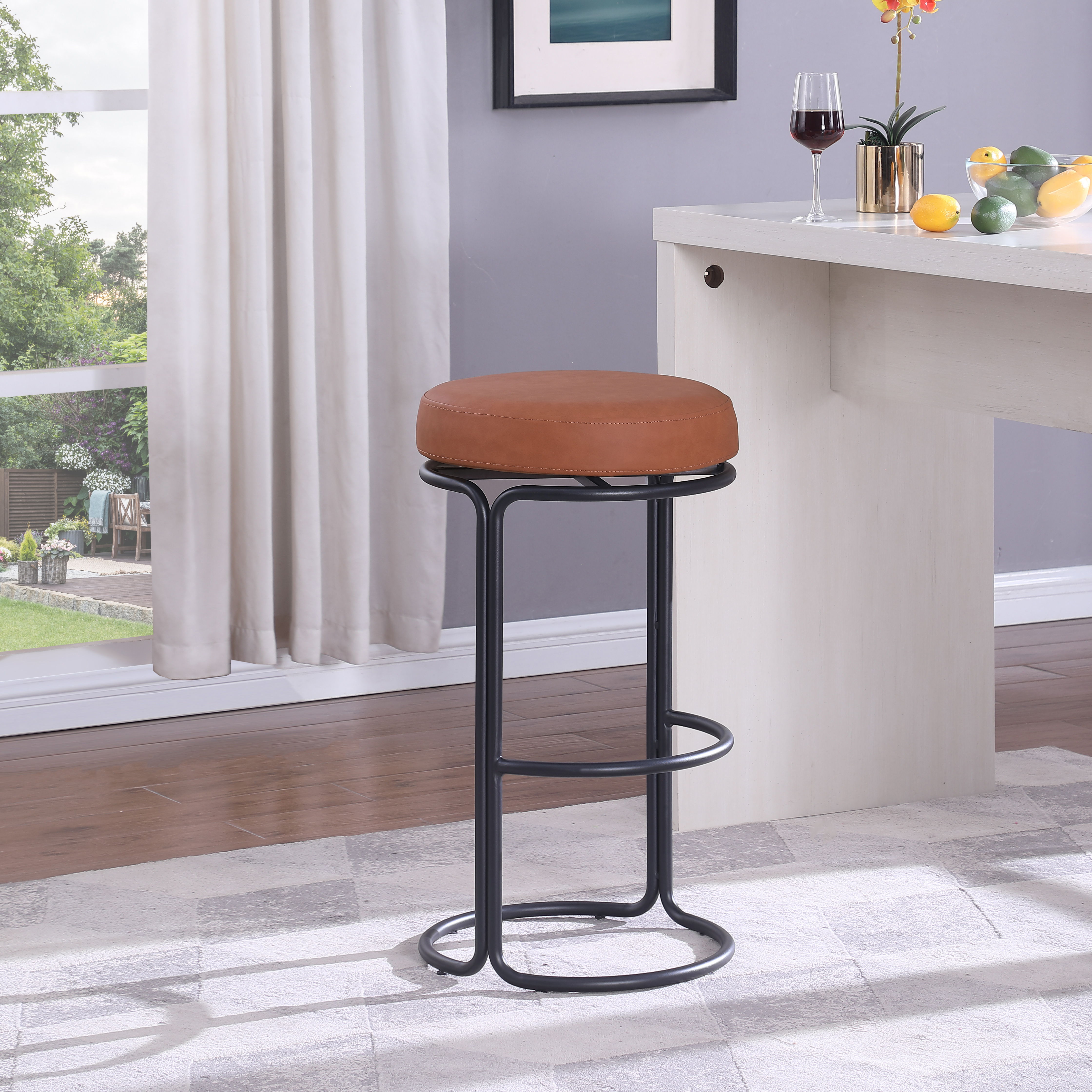 Madison - Bar Stool (Set of 2) - Cognac
