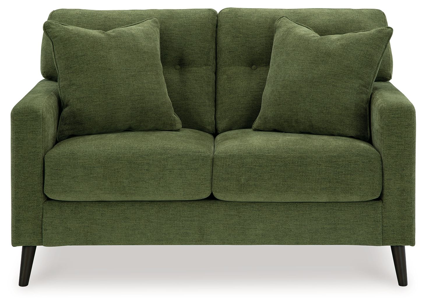 Ashley Furniture Bixler - Loveseat - Olive - Image 3
