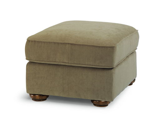 Preston - 19" Ottoman, light brown
