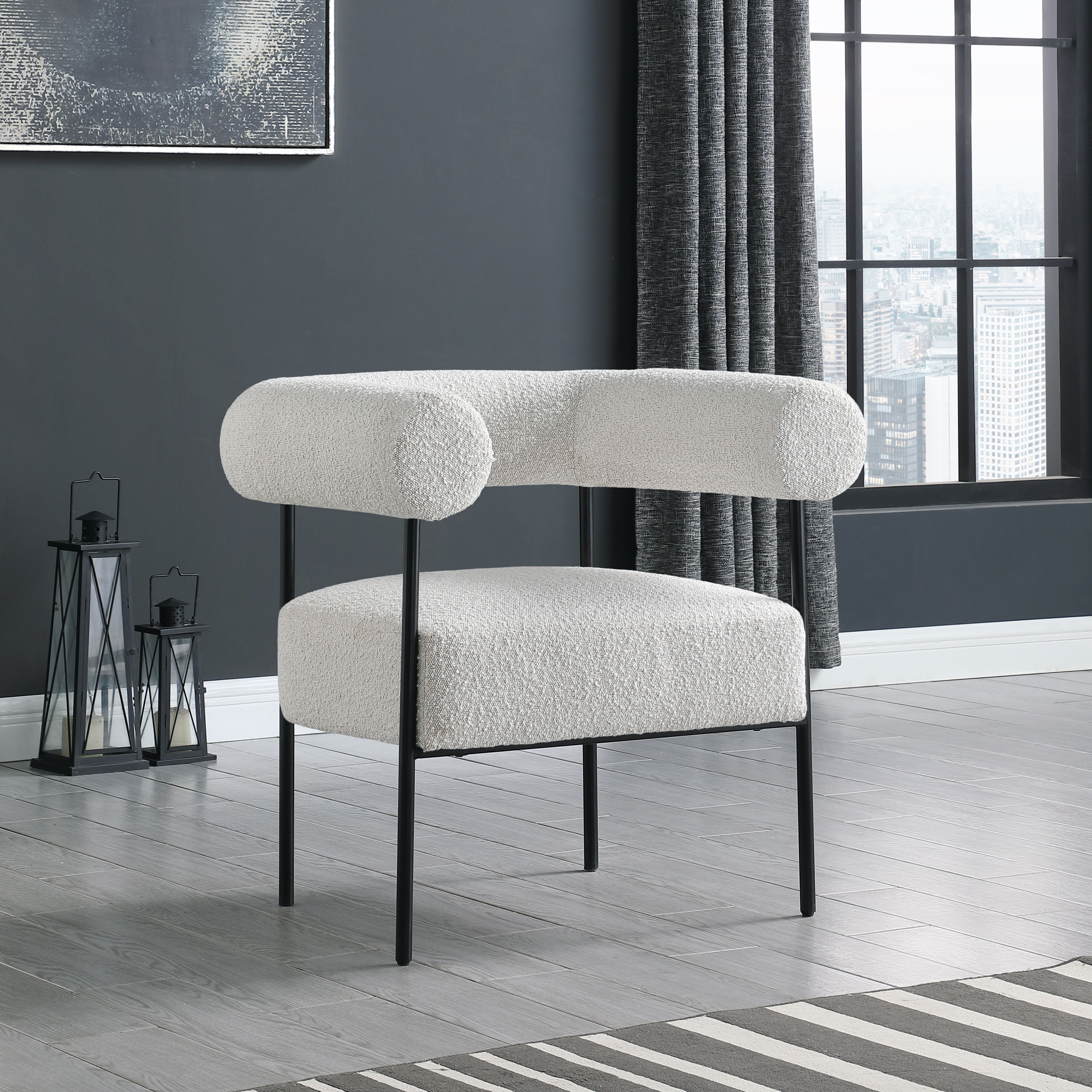 Blake - Accent Chair - Cream
