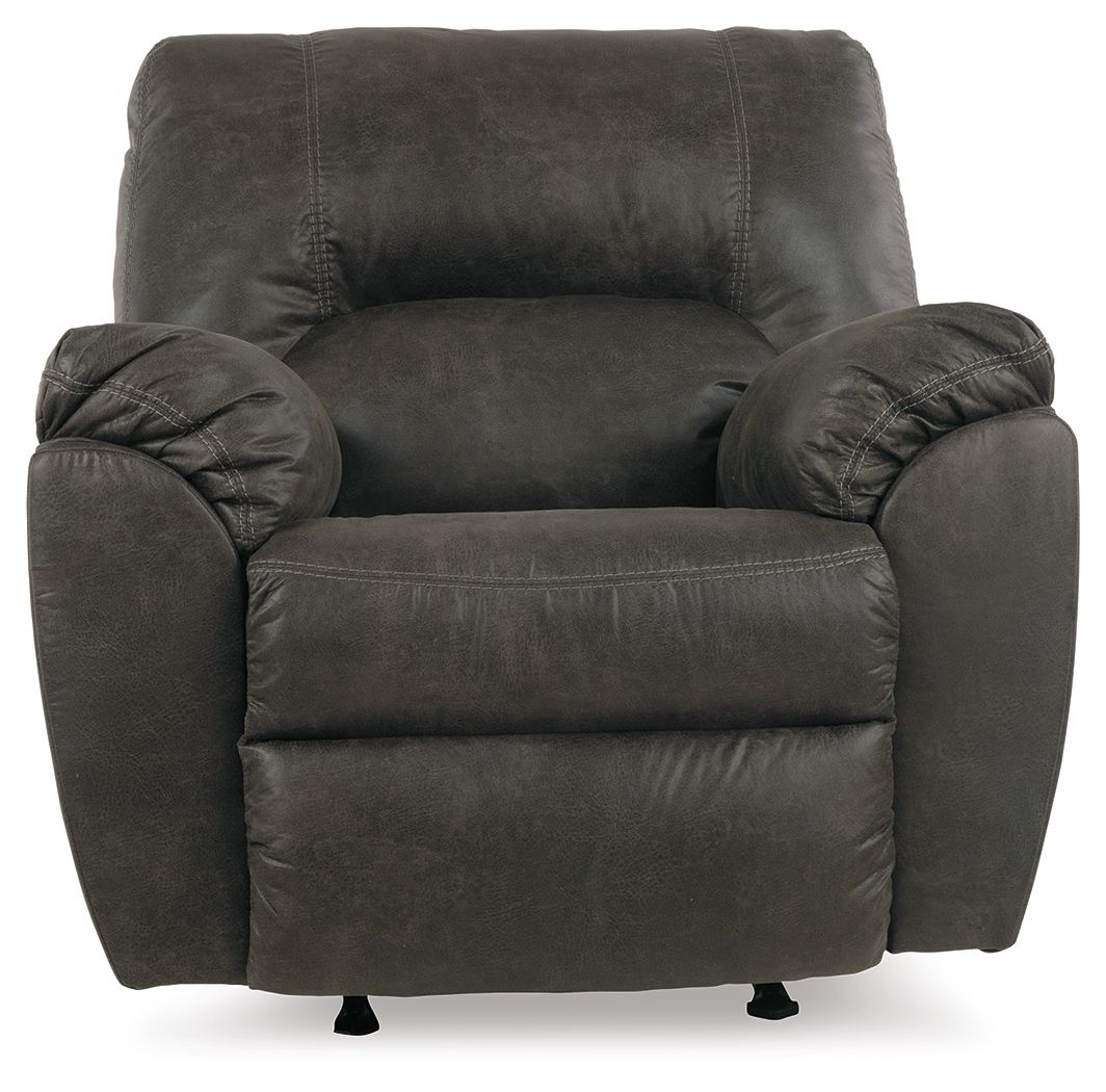Ashley Furniture Tambo - Rocker Recliner - Pewter - Image 4
