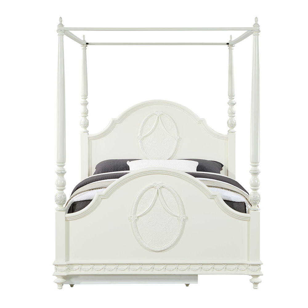 Dorothy - Twin Trundle - Ivory, white, view 3