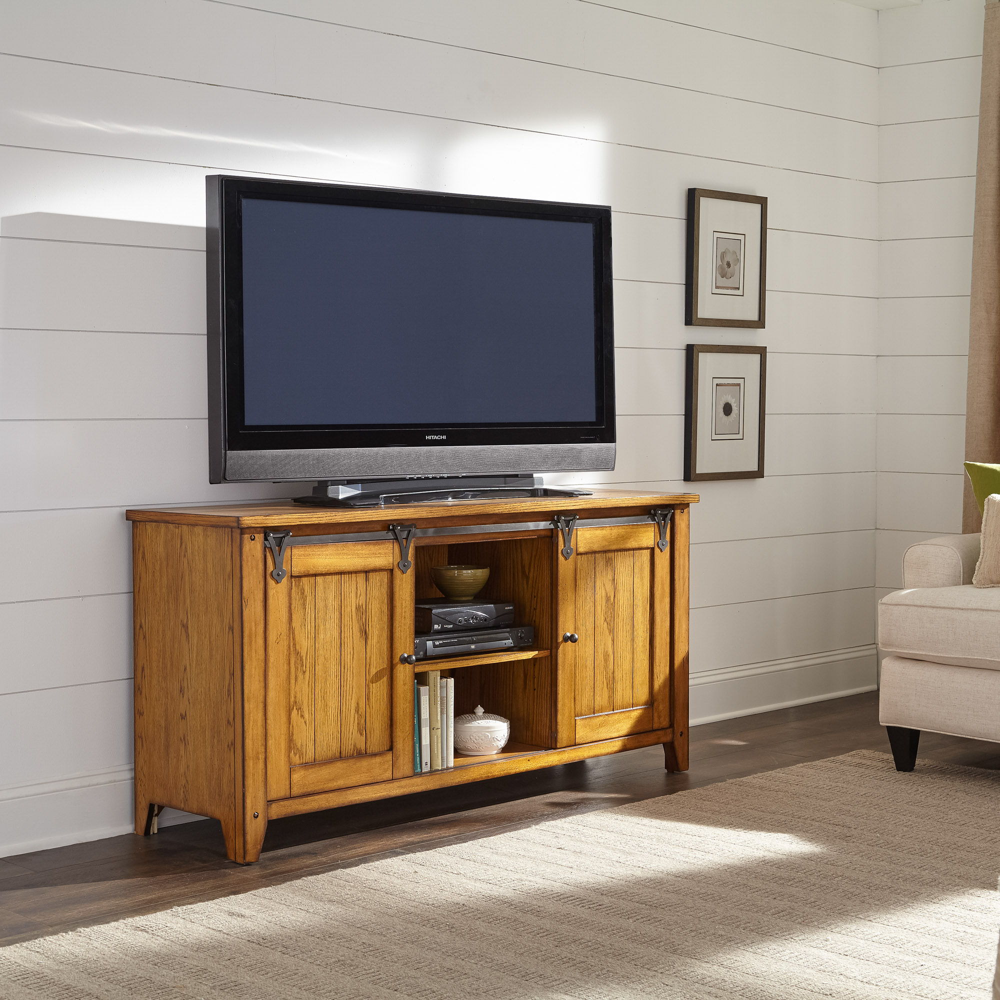 Liberty Furniture Lake House - TV Console - Light Brown