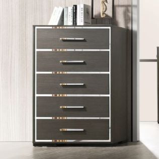 Escher - Chest - Gray Oak, dark gray