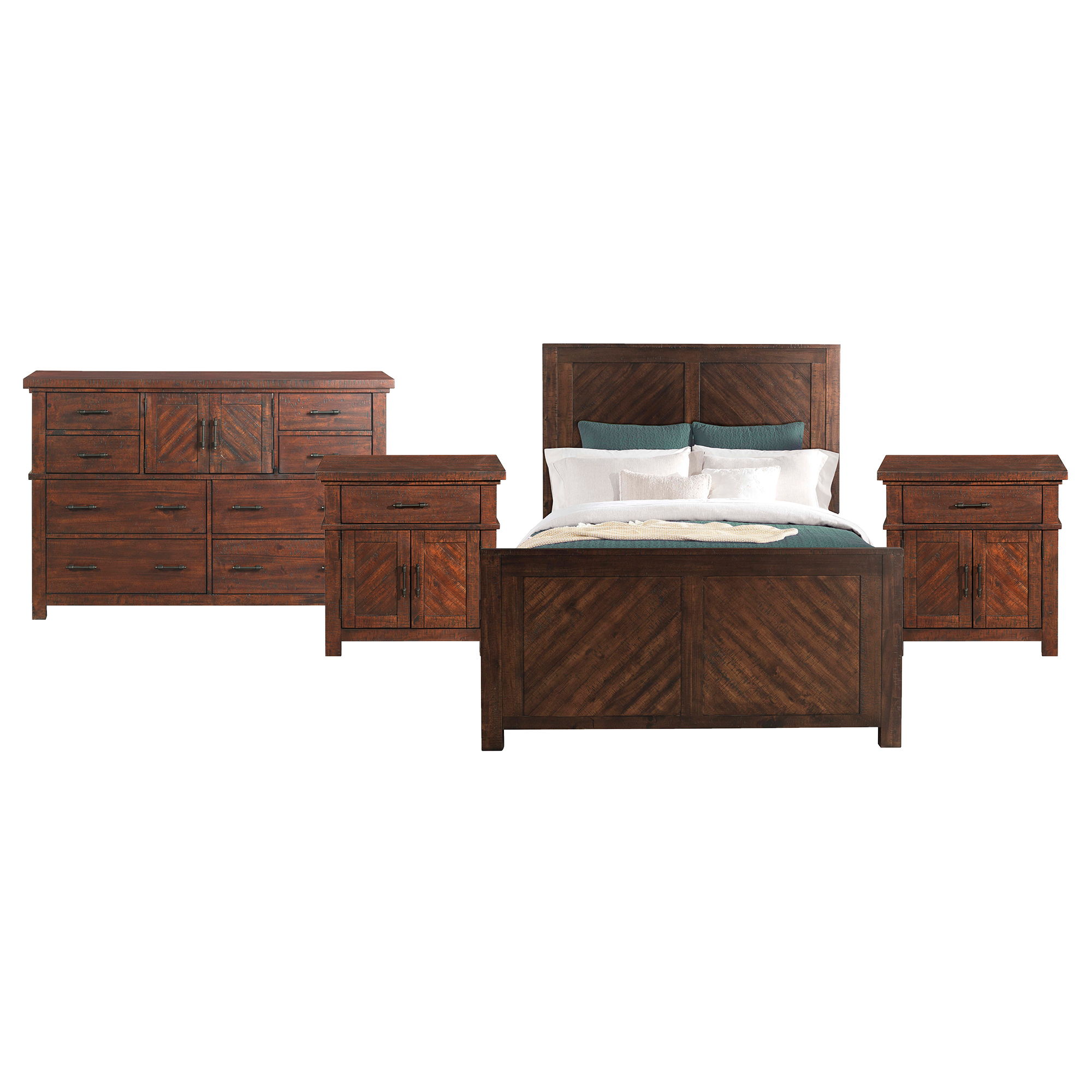 Queen · 4 Pc · Bedroom Set