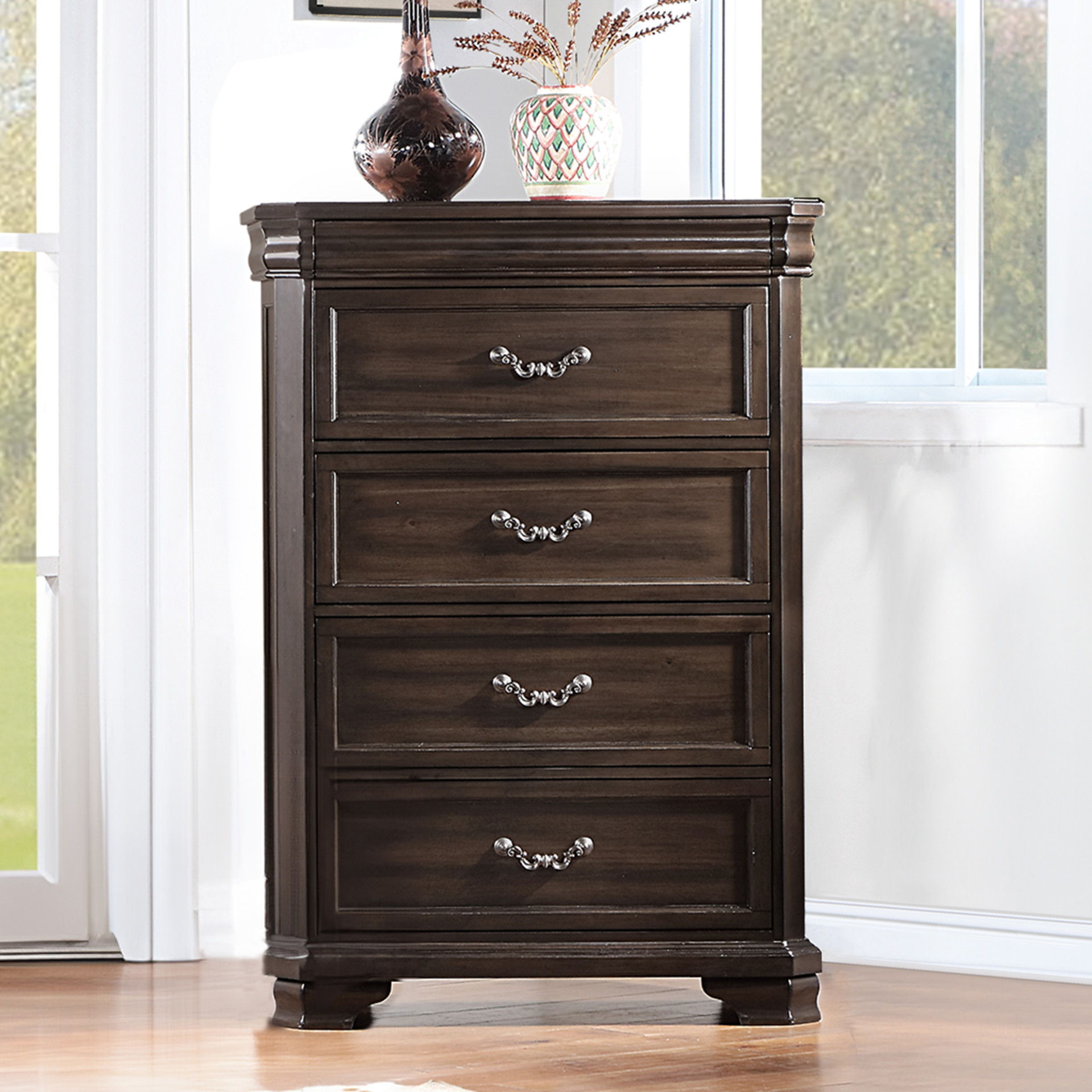 Lyndhurst - Chest - Walnut, dark brown, view 7