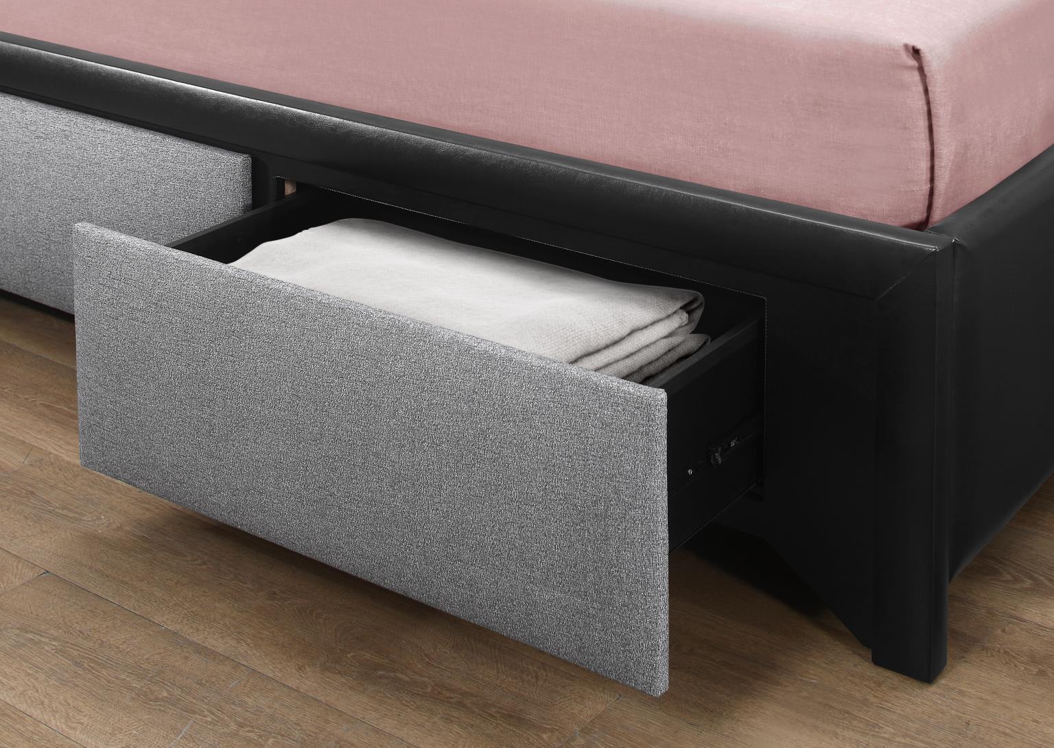 B561 - Bluetooth King Bed - Black