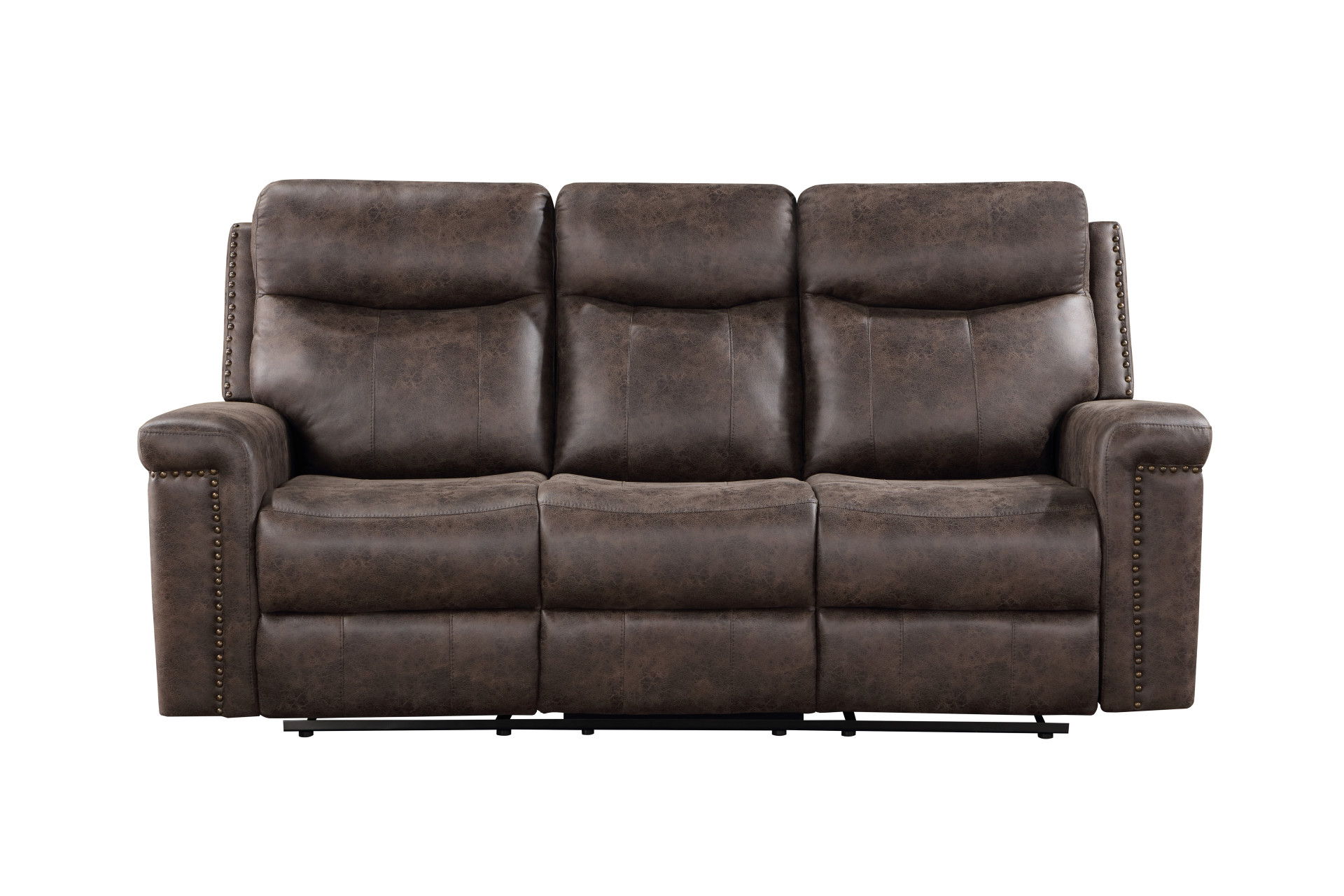 Quade - Sofa With Power Footrest - Mocha