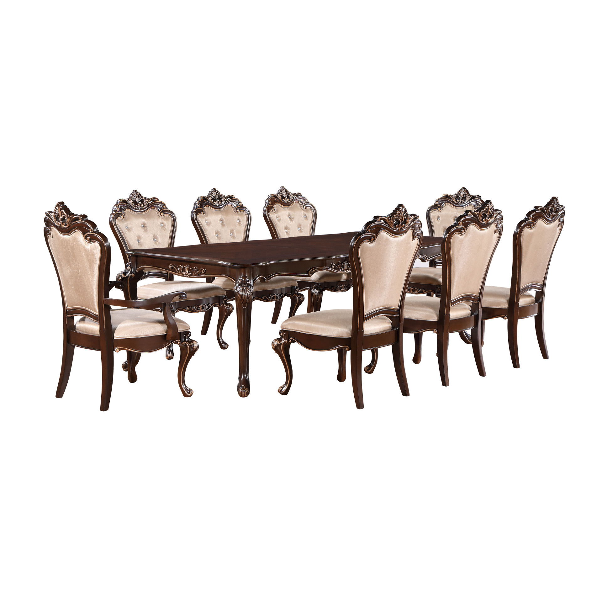 Constantine - Dining Table - Cherry, dark brown, view 5