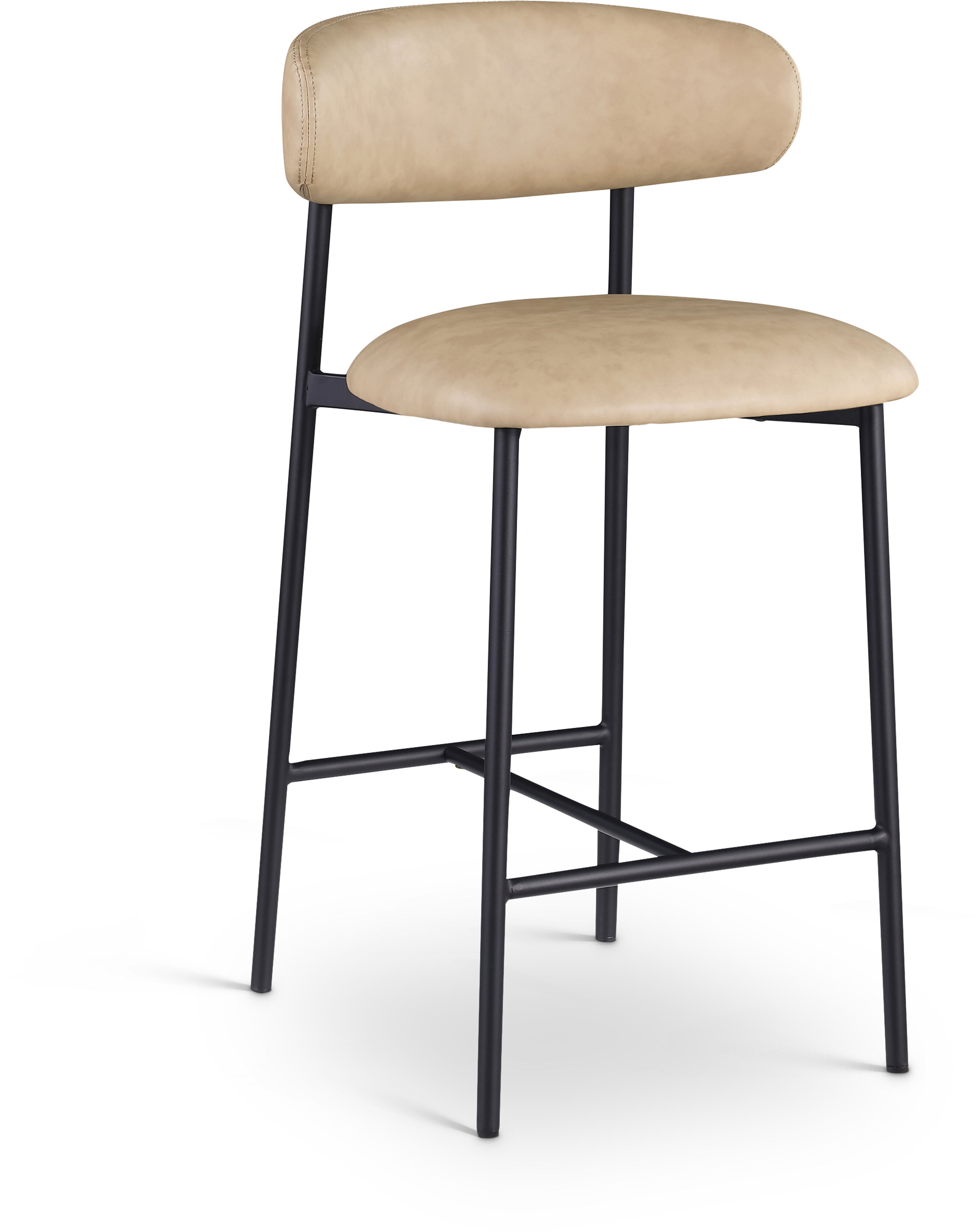 Lupita - Counter Stool (Set of 2) - Tan