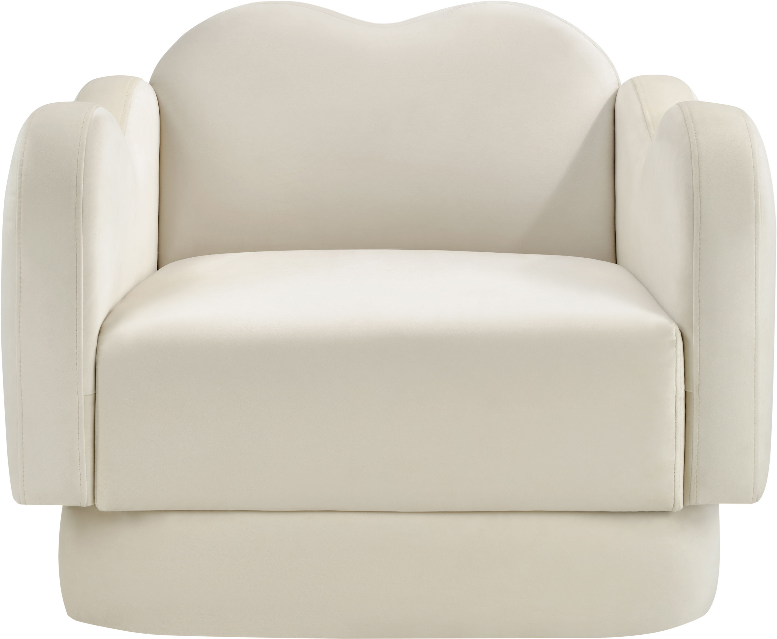 Bloom - Velvet Chair - Cream