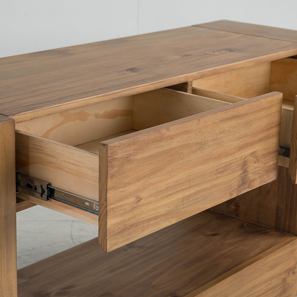 Harlan - Sofa Table - Oak, light brown, view 5