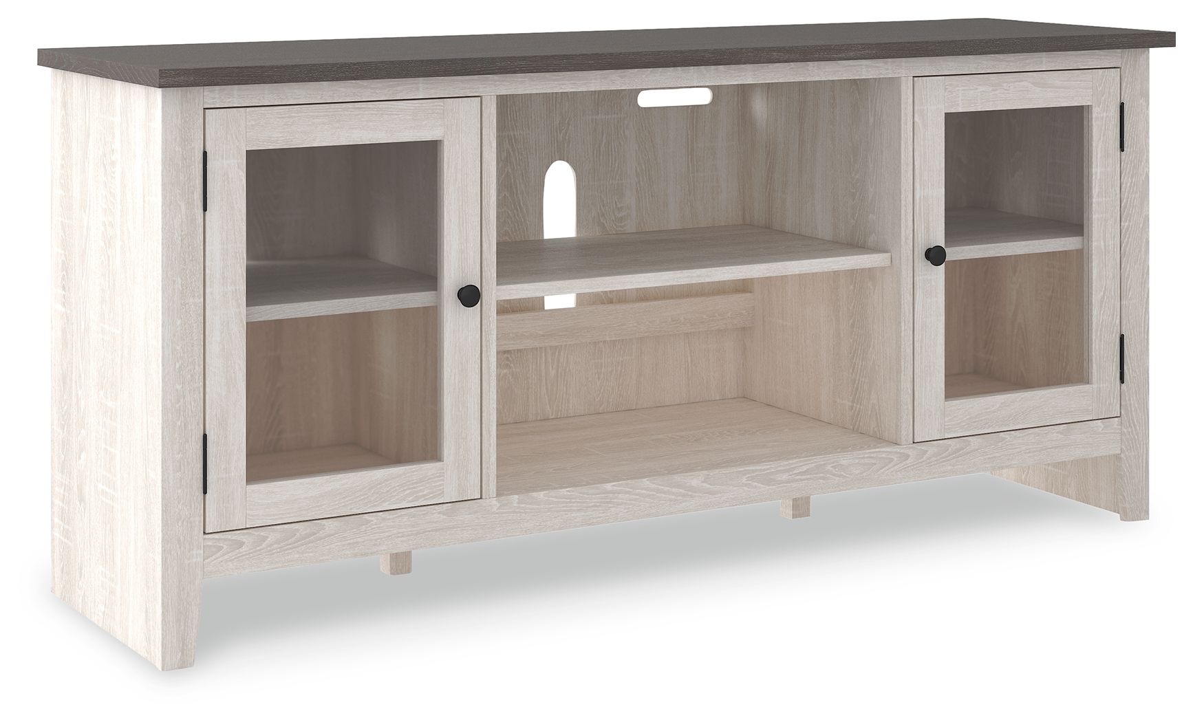 Dorrinson - LG TV Stand w/Fireplace Option - White