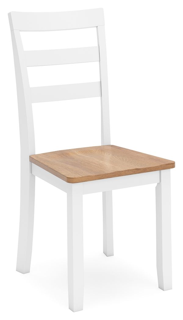 Gesthaven - Dining Room Side Chair (Set of 2) - Natural / White