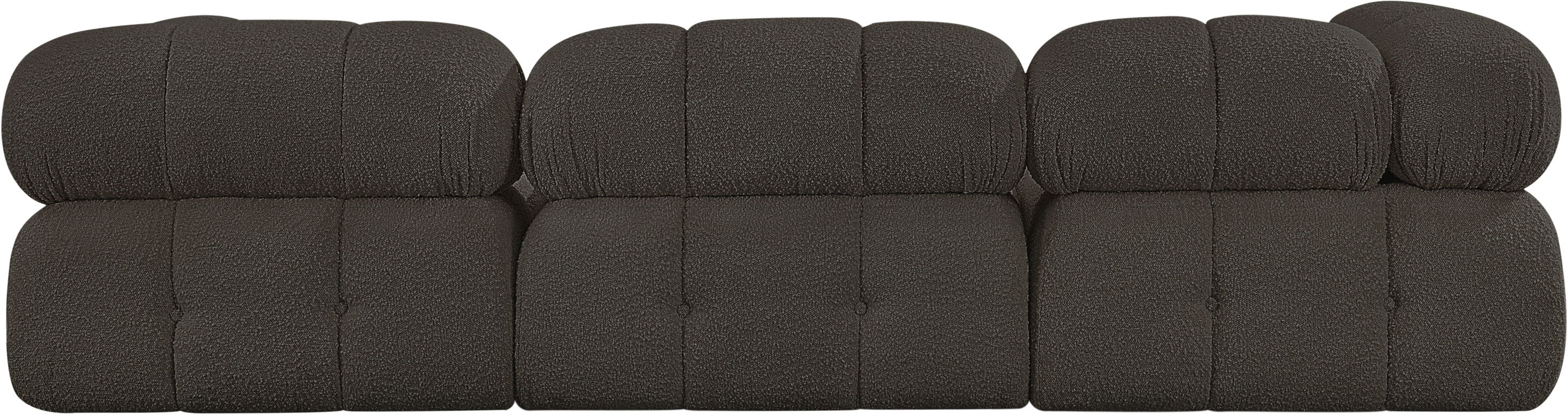 Ames - 3 Piece Modular Sofa - Brown
