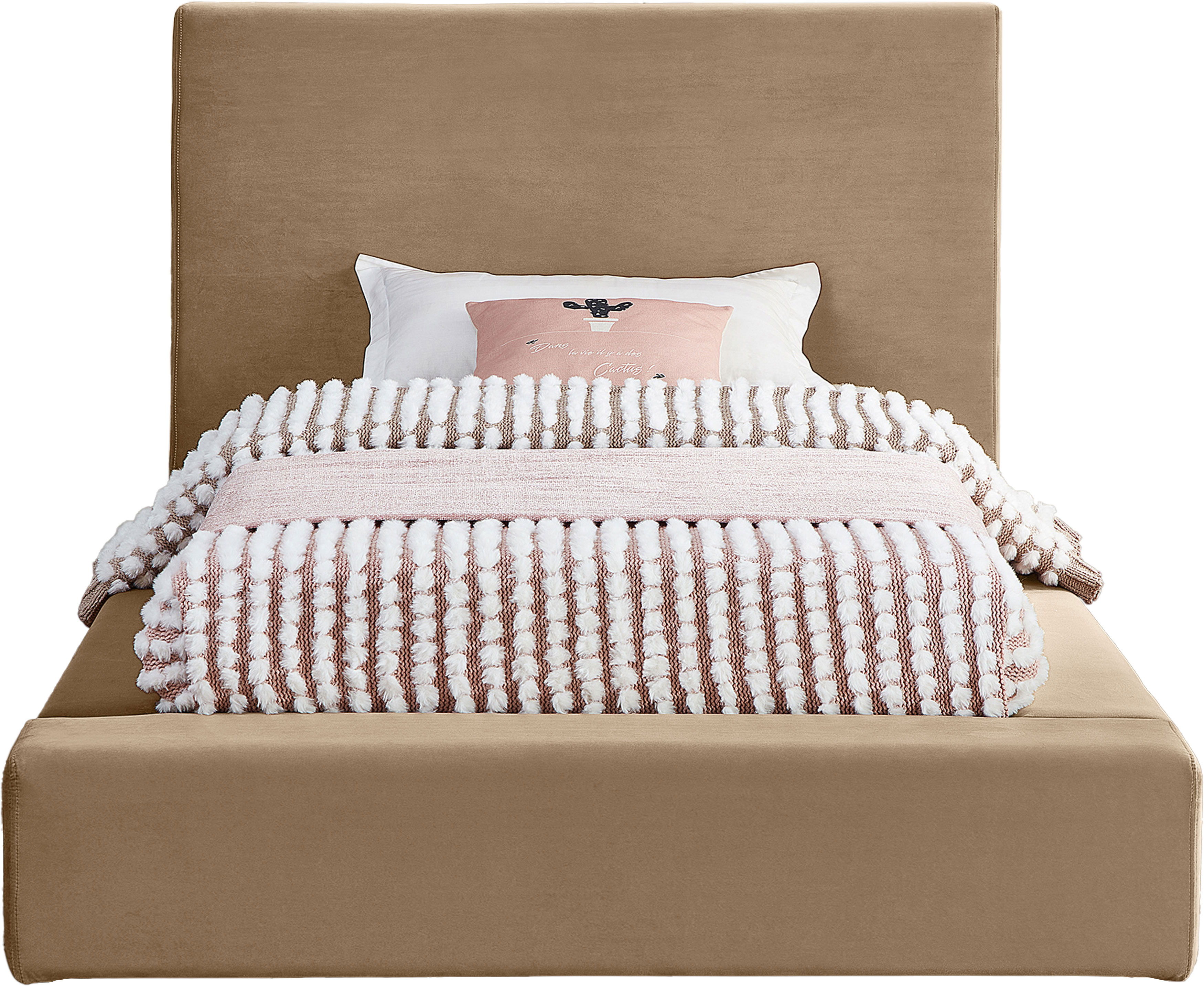 Dorian - Twin Bed - Beige