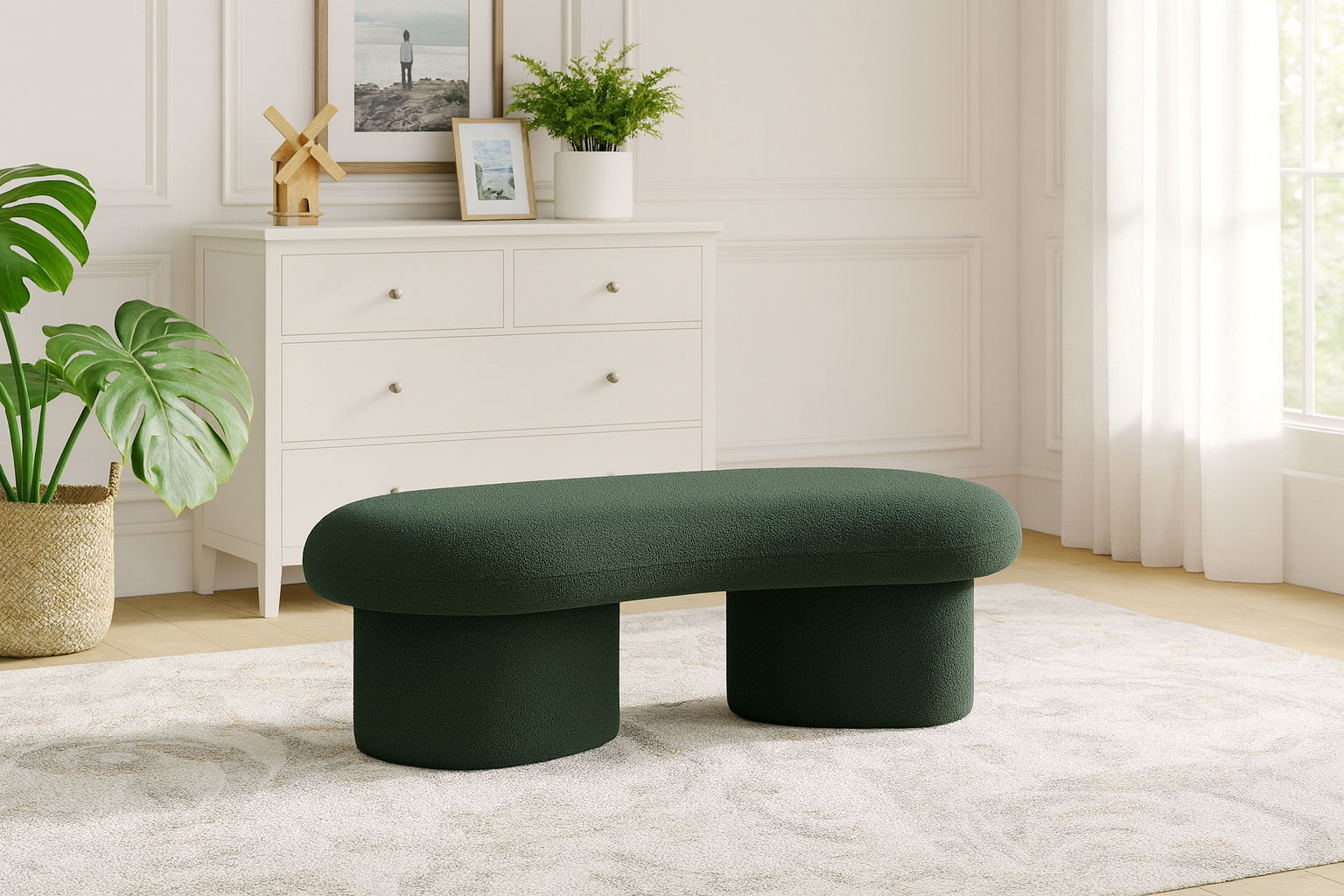 Luka - Bench - Green