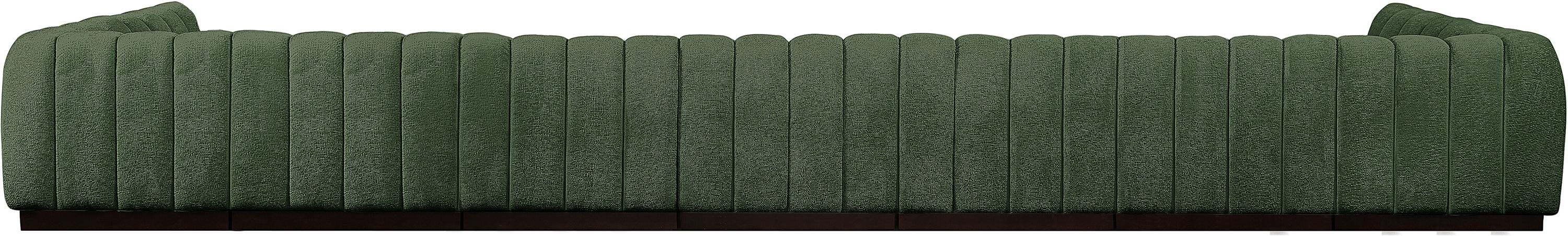 Quinn - 9 Piece Modular Sectional - Green