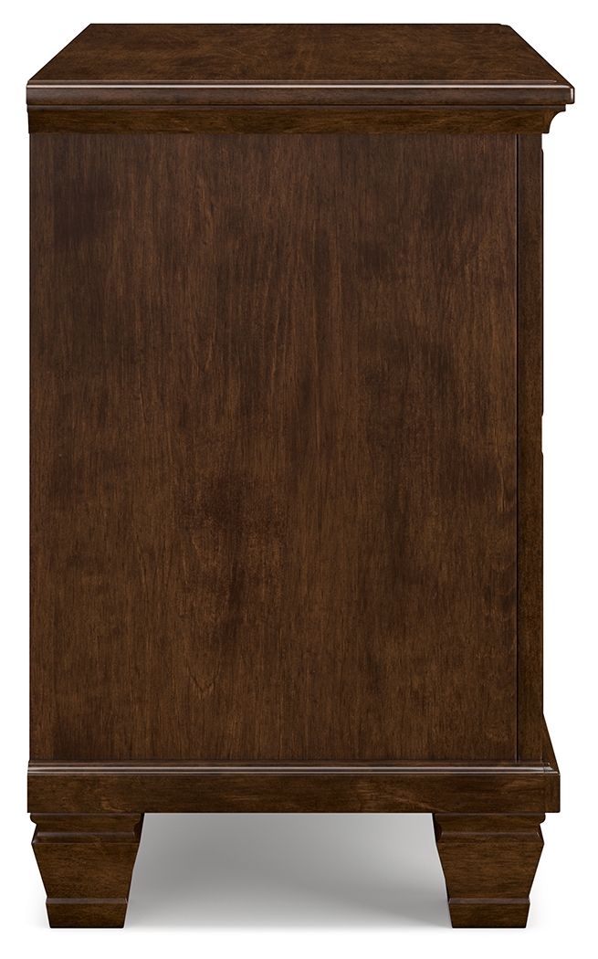 Ashley Furniture Danabrin - Two Drawer Nightstand - Brown - Image 7