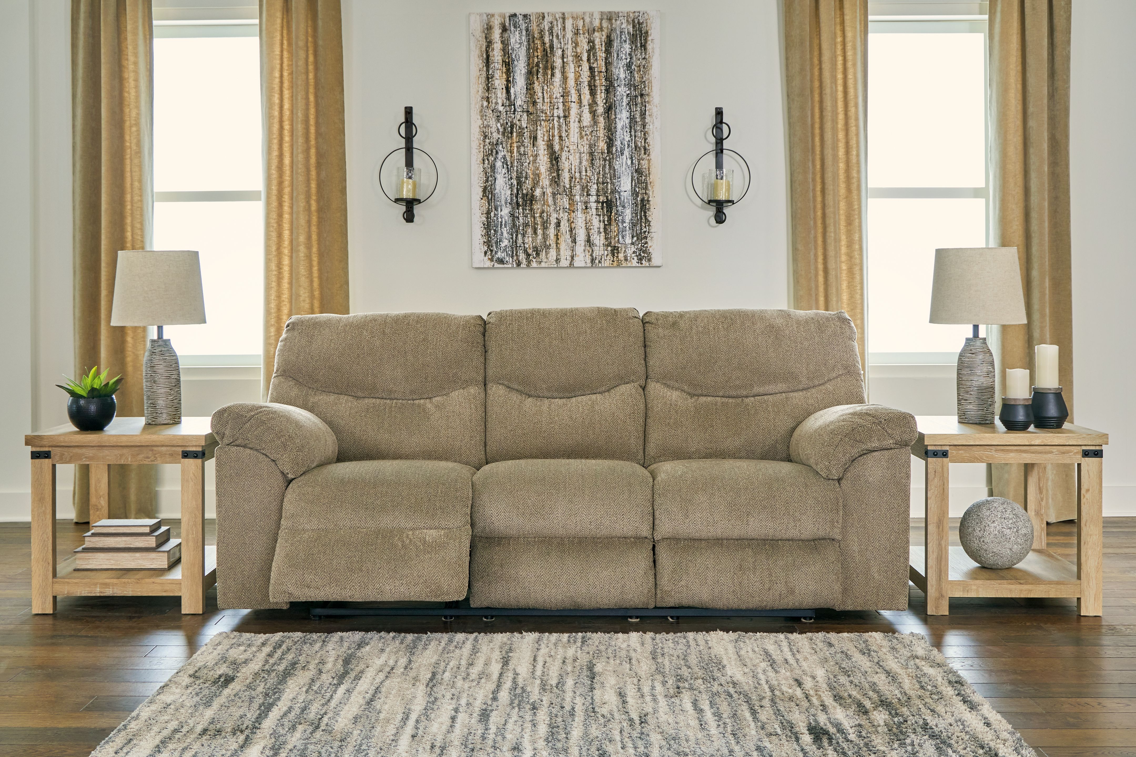 Ashley Furniture Alphons - Reclining Sofa - Briar - Image 8