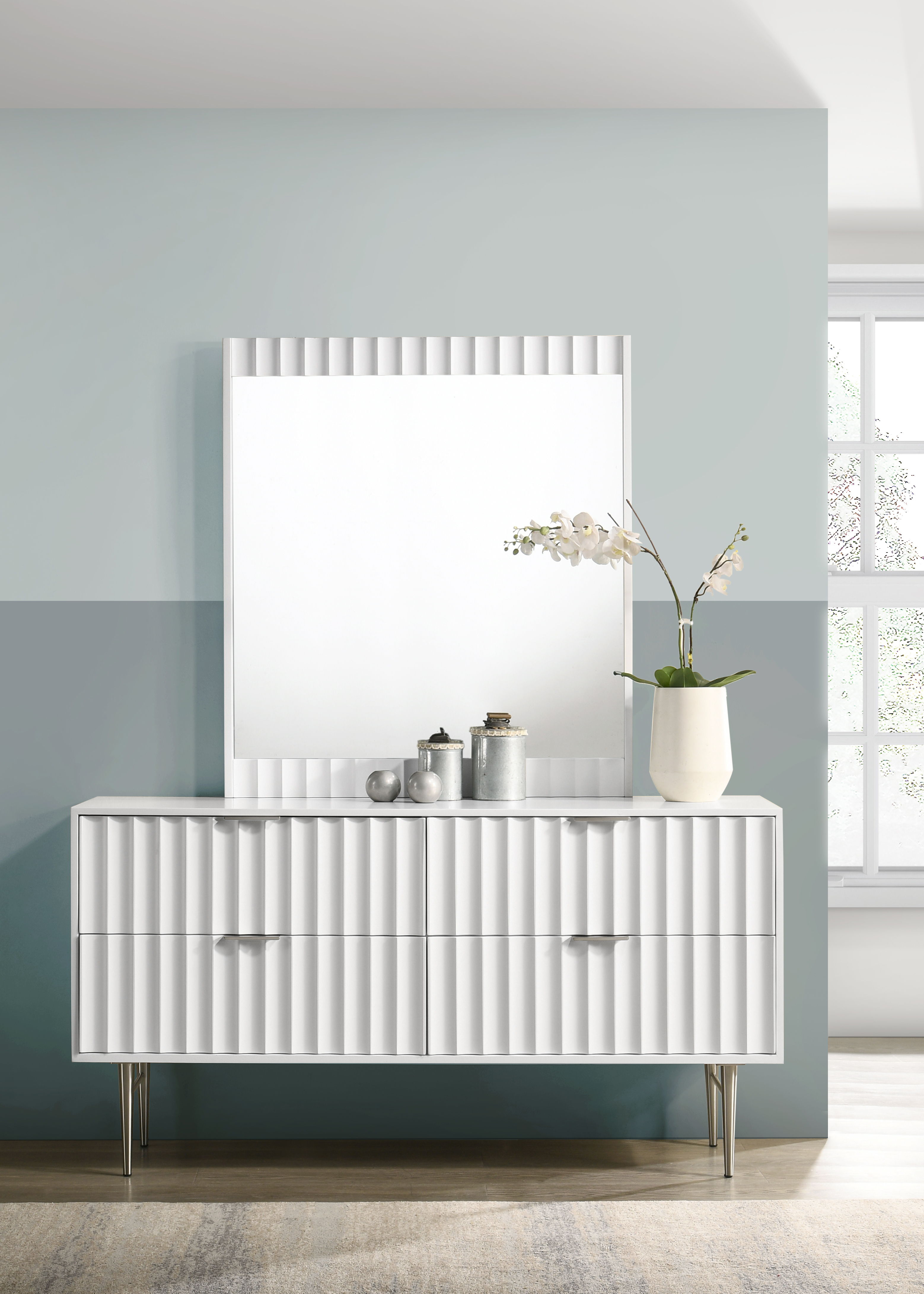 Modernist - Dresser - White