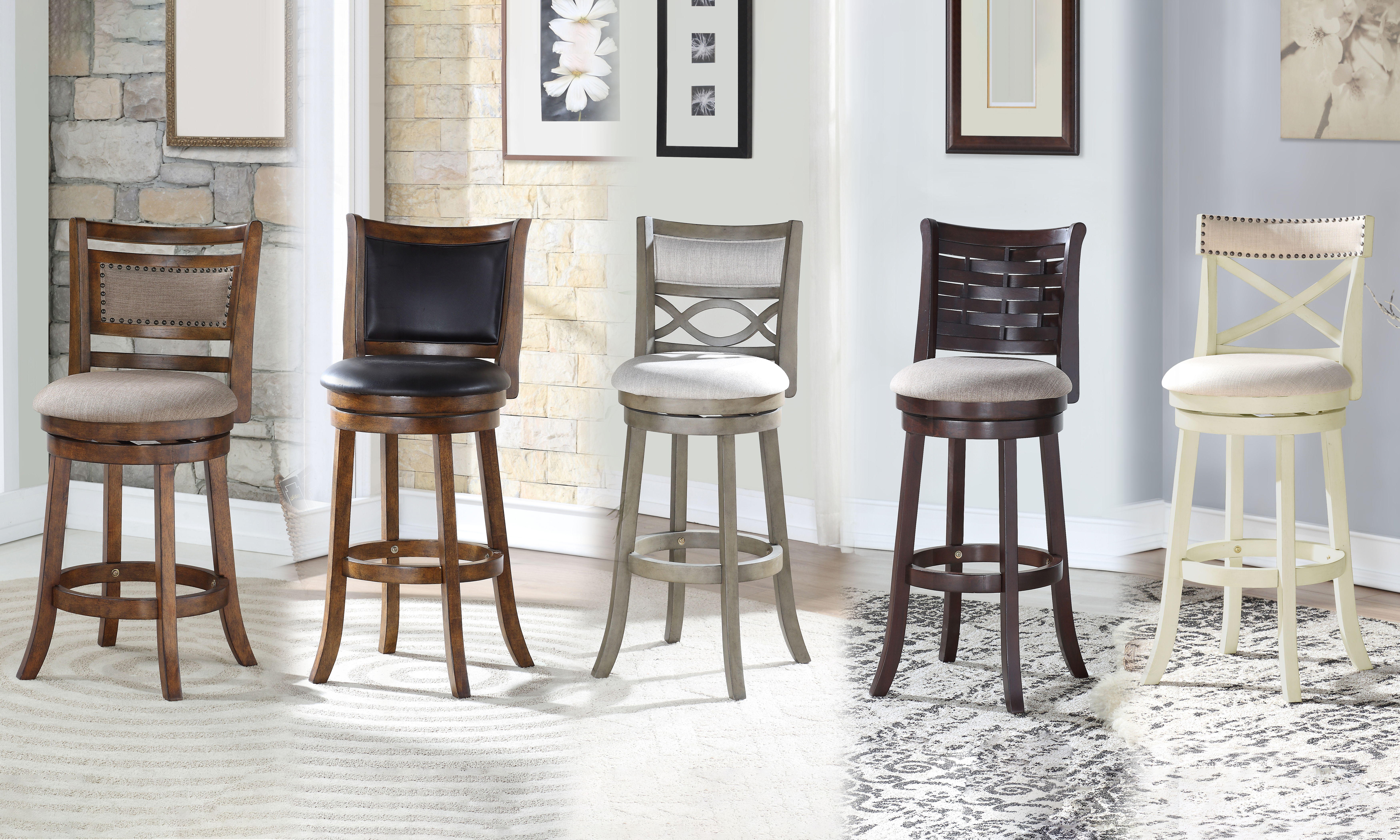 Aberdeen - Counter Stool - Brown